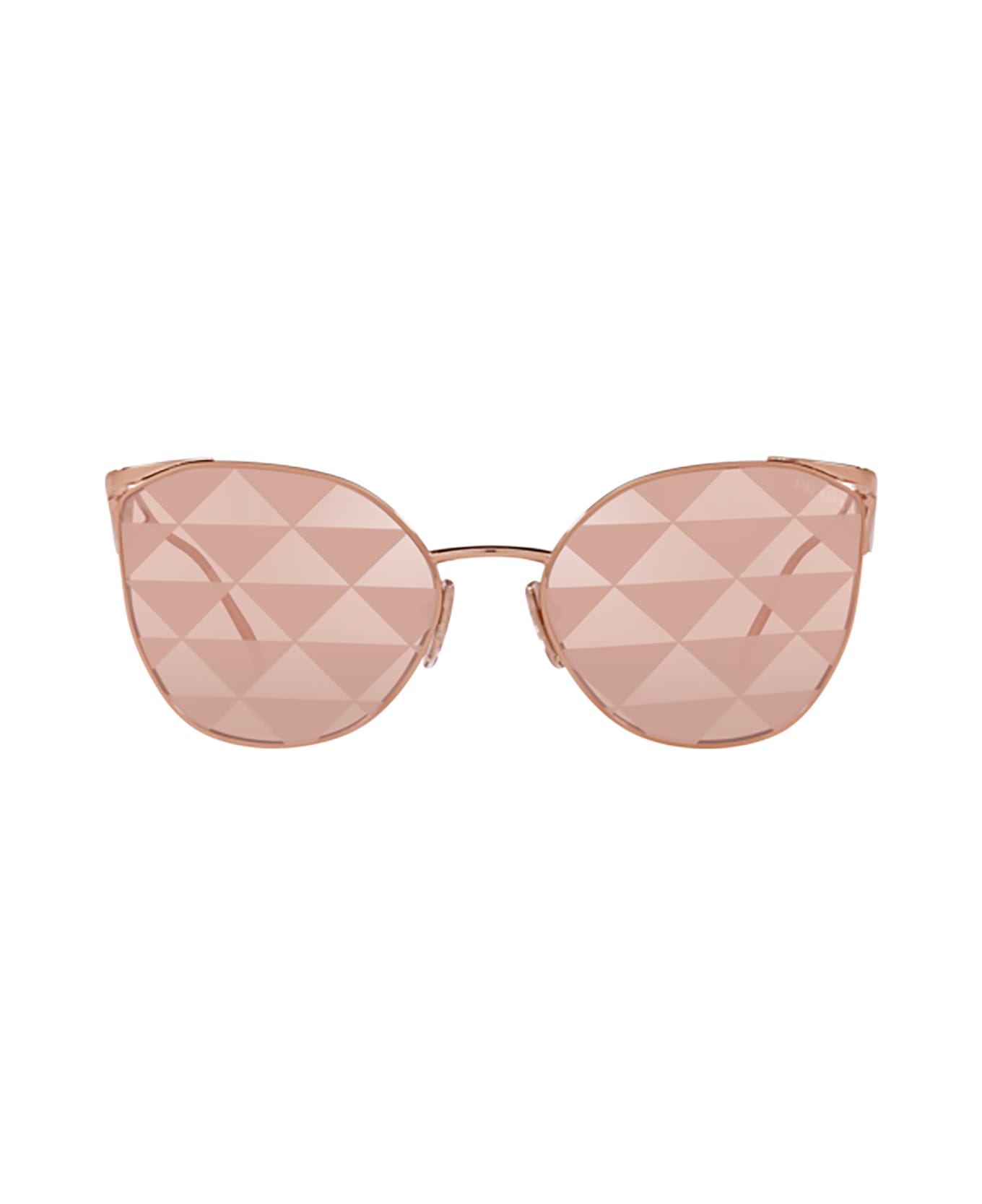 Prada Eyewear Pr 50zs Pink Gold Sunglasses - Pink Gold