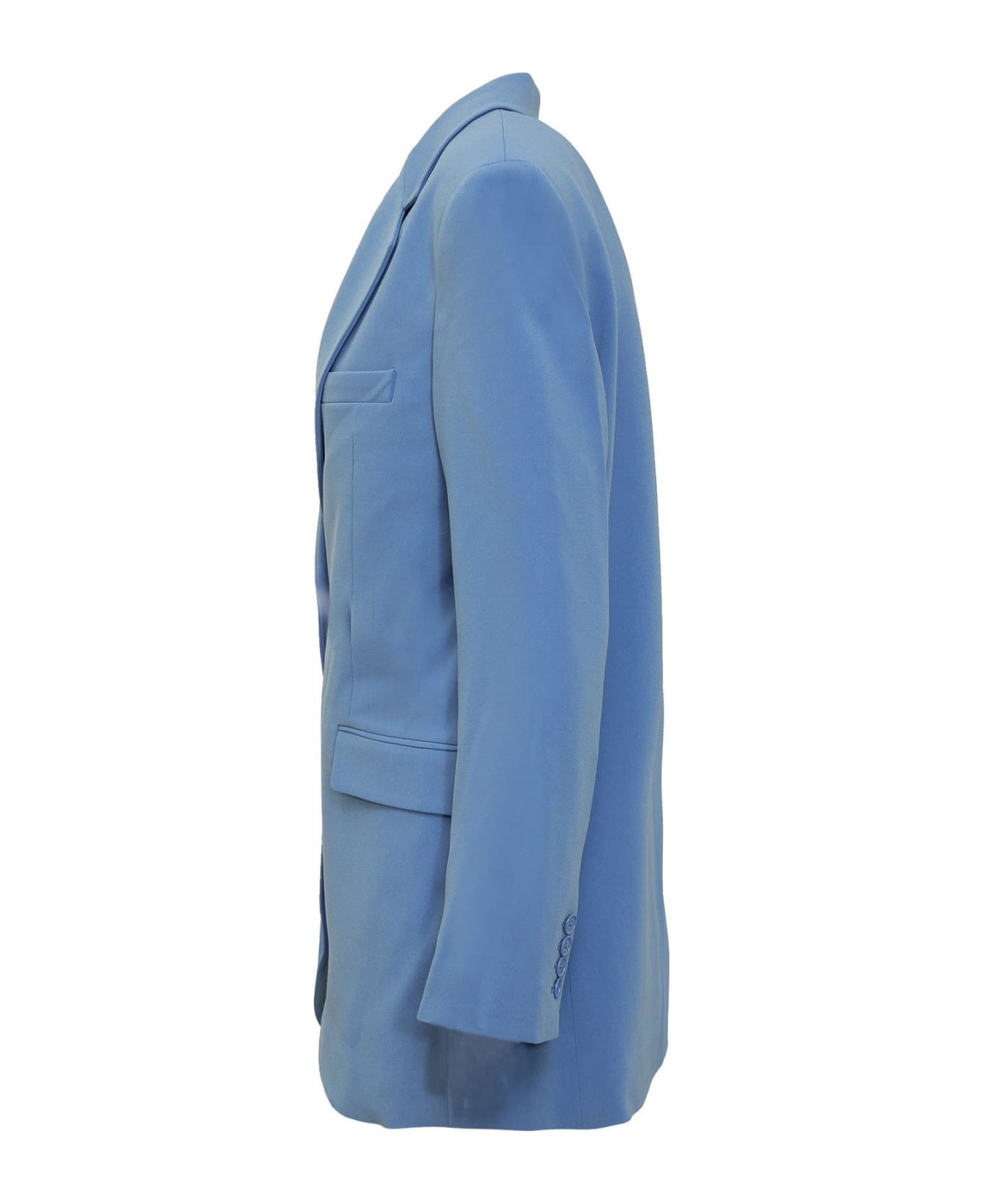 MICHAEL Michael Kors Single-breasted Two-button Blazer - Crew Blue