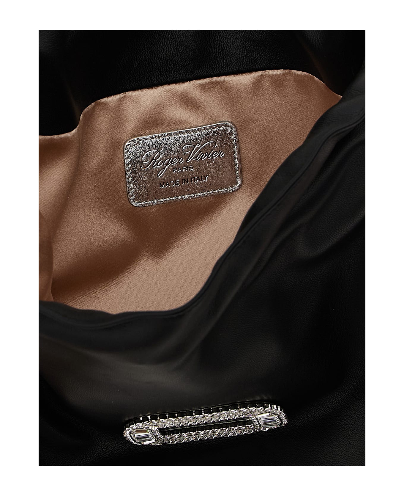 Roger Vivier 
pilgrim
 Mini Shoulder Bag - Black  