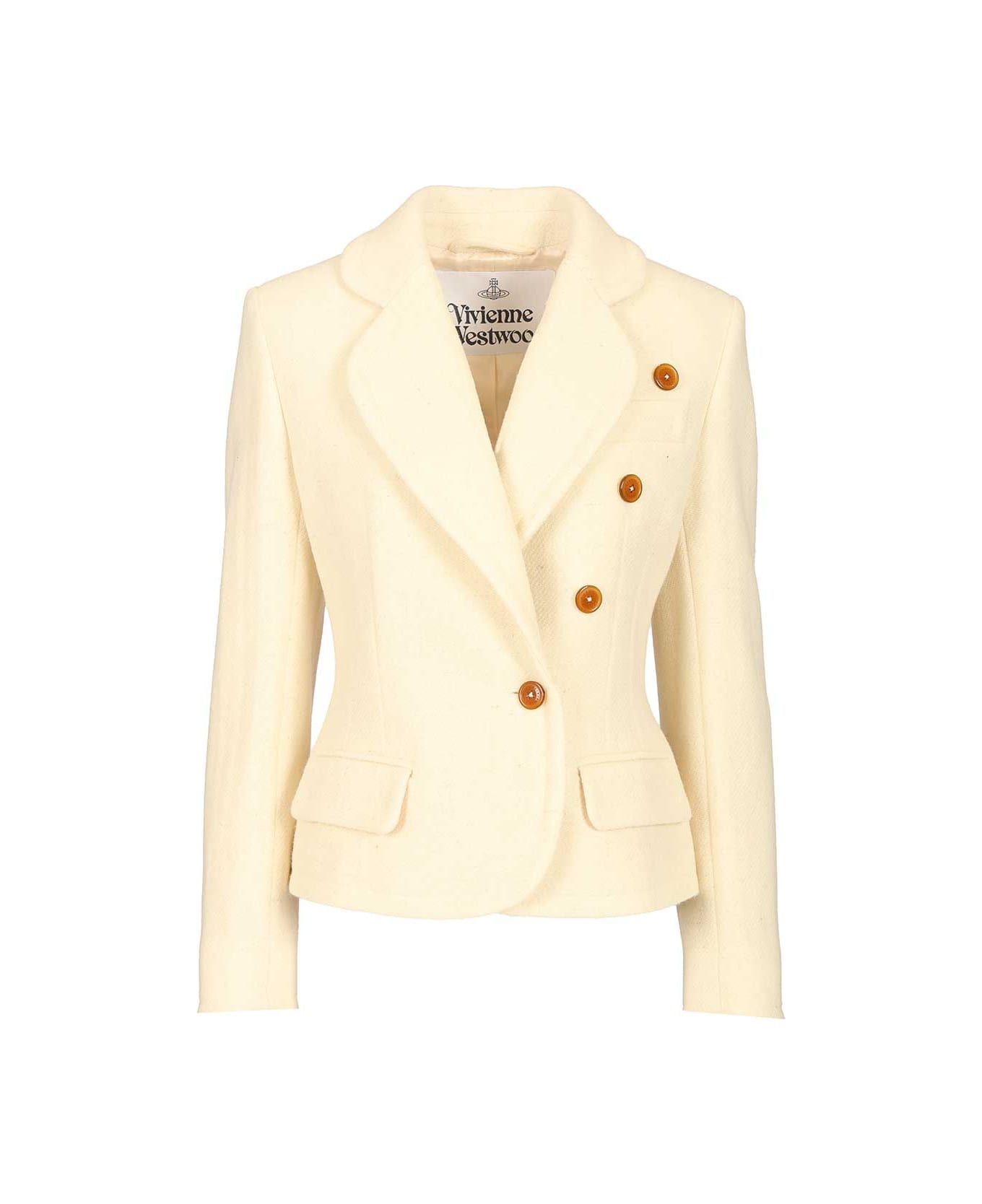 Vivienne Westwood Georgia Jacket - Off White