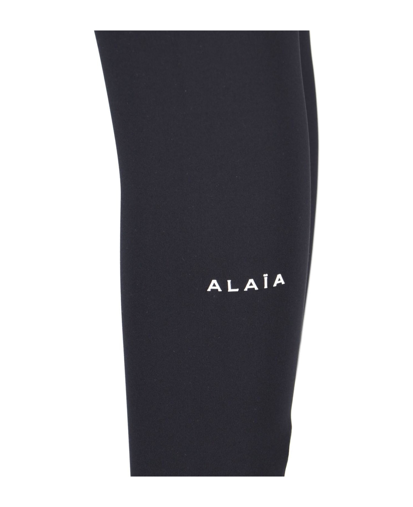 Alaia Logo Leggings - Noir Alaia