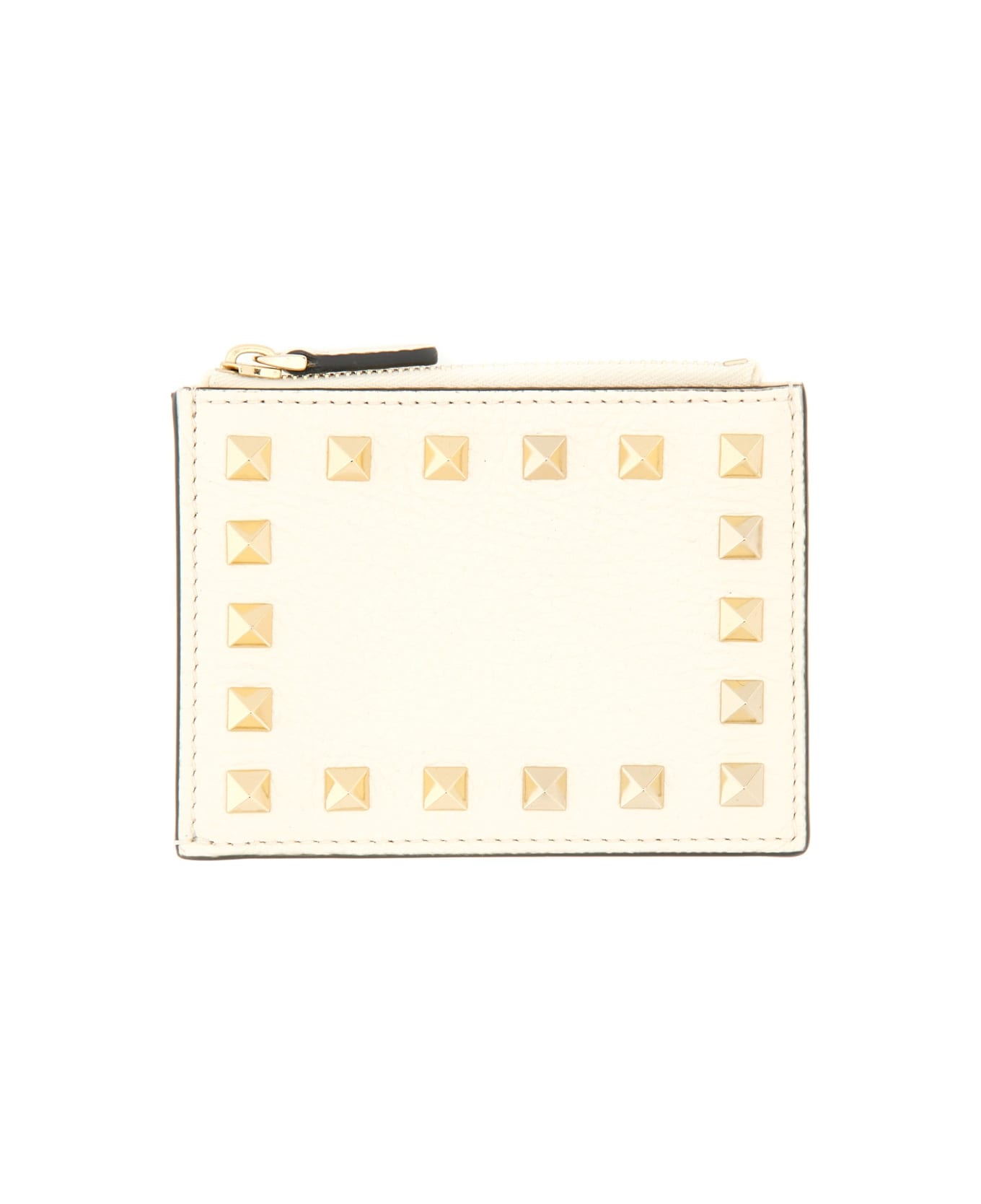 Valentino Garavani "rockstud" Wallet - IVORY
