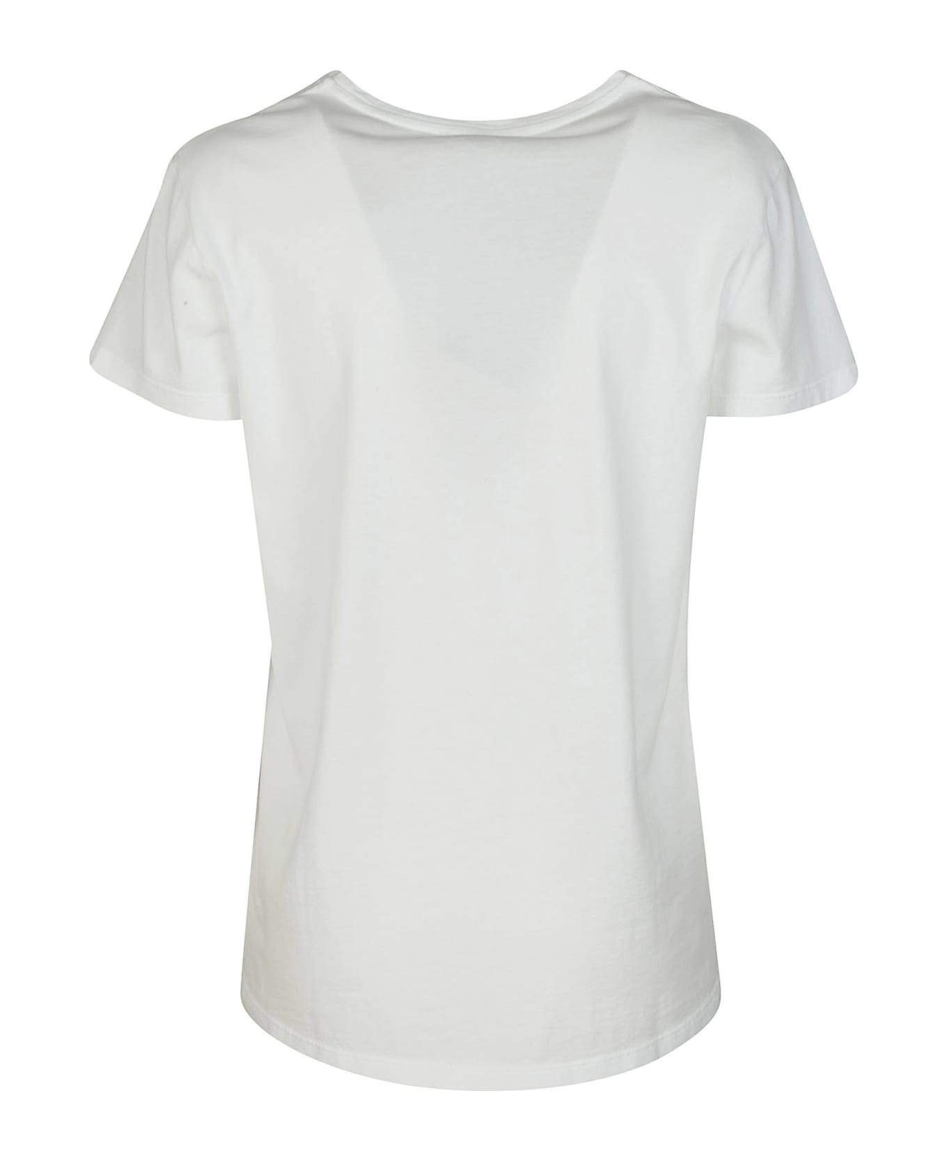 Aspesi Round Neck T-shirt - Bianco Tシャツ