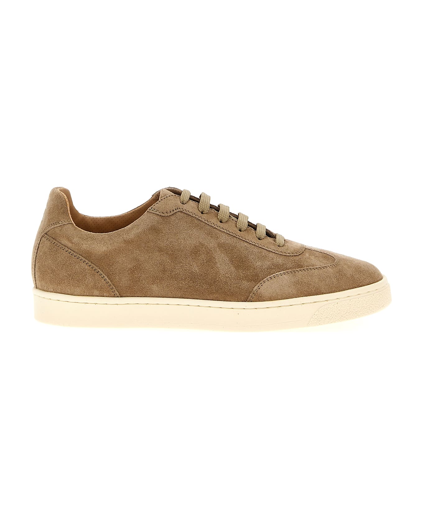Brunello Cucinelli Suede Sneakers - Brown スニーカー