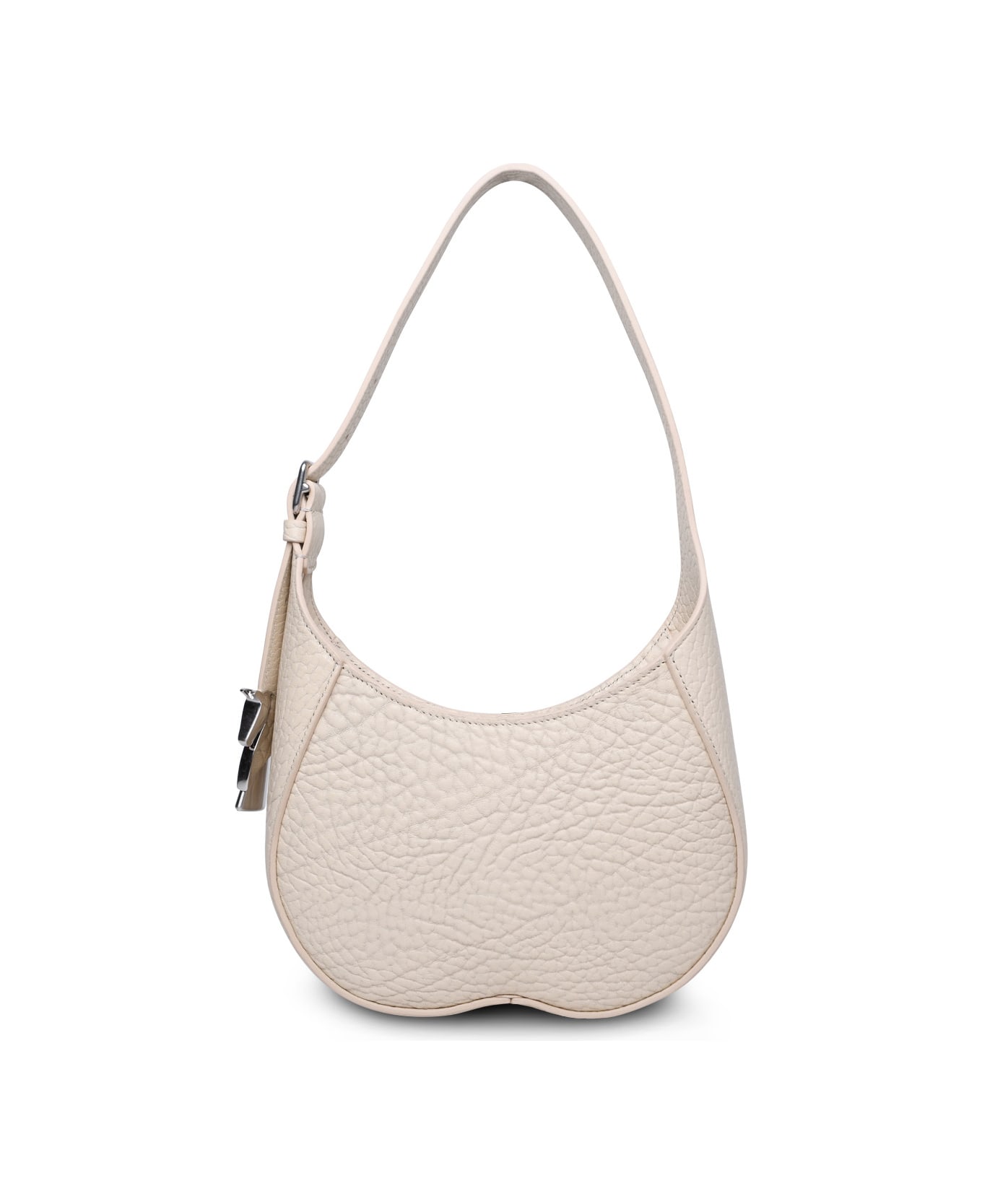 Burberry Small 'chess' Ivory Leather Bag - Avorio トートバッグ