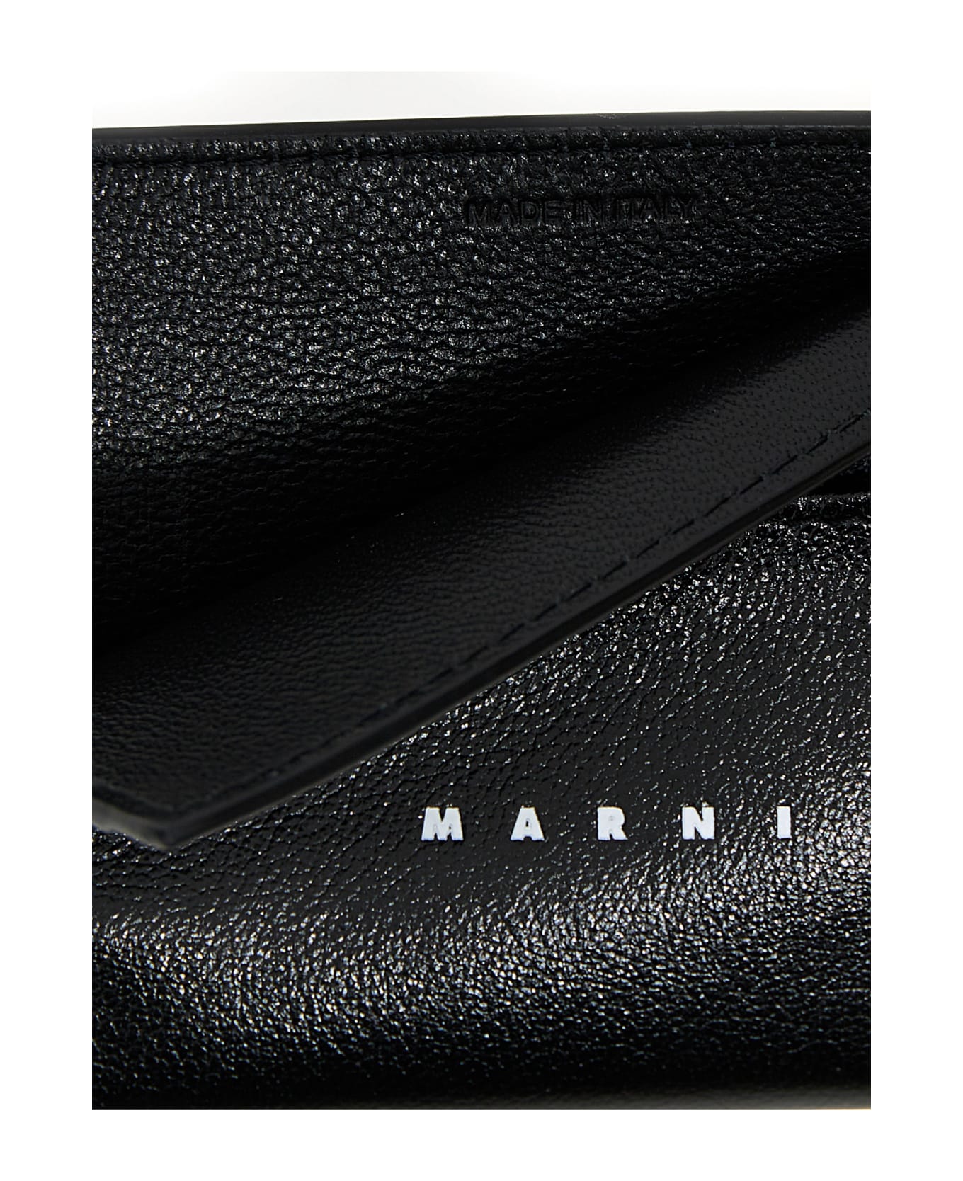 Marni Logo Leather Card Holder - Multicolor 財布