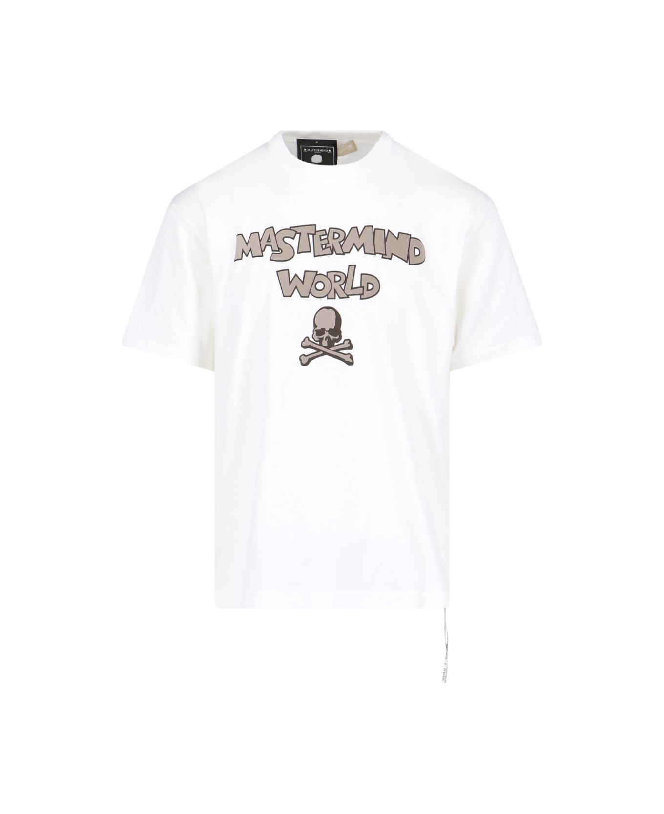 MASTERMIND WORLD Back Print T-shirt - White シャツ