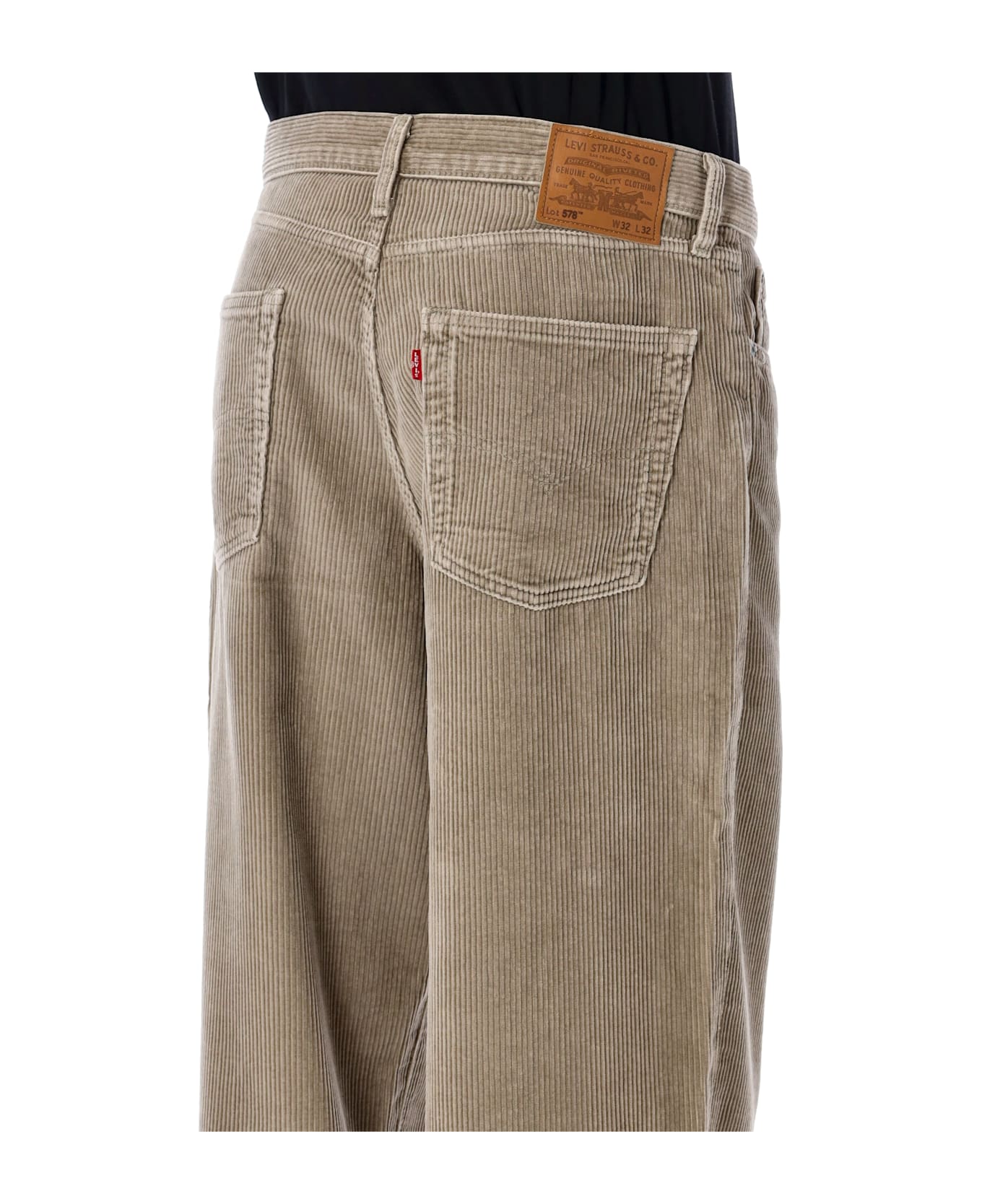 Levi's Levi S 578 Baggy Beige Corduroy Pants - BEIGE