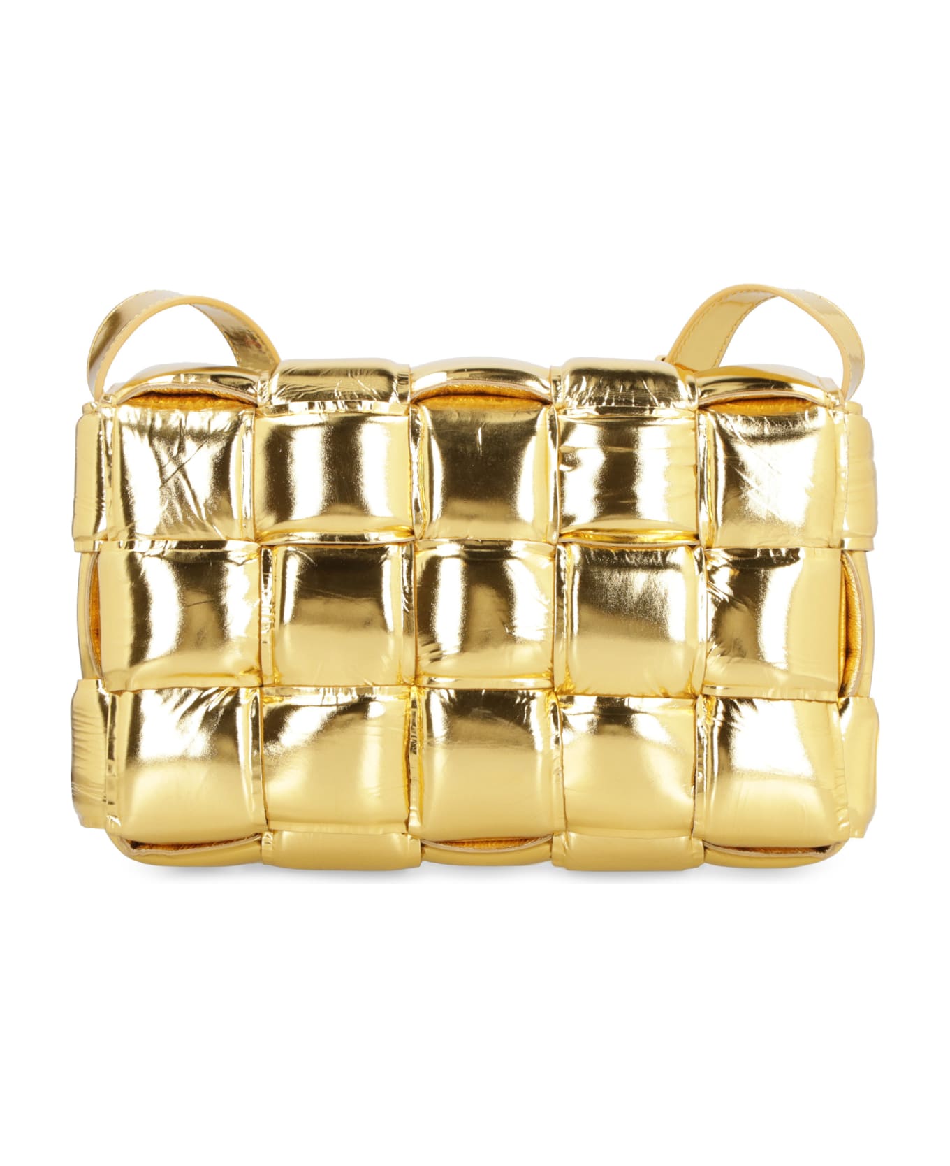 Bottega Veneta Padded Cassette Crossbody Bag - GOLD-GOLD