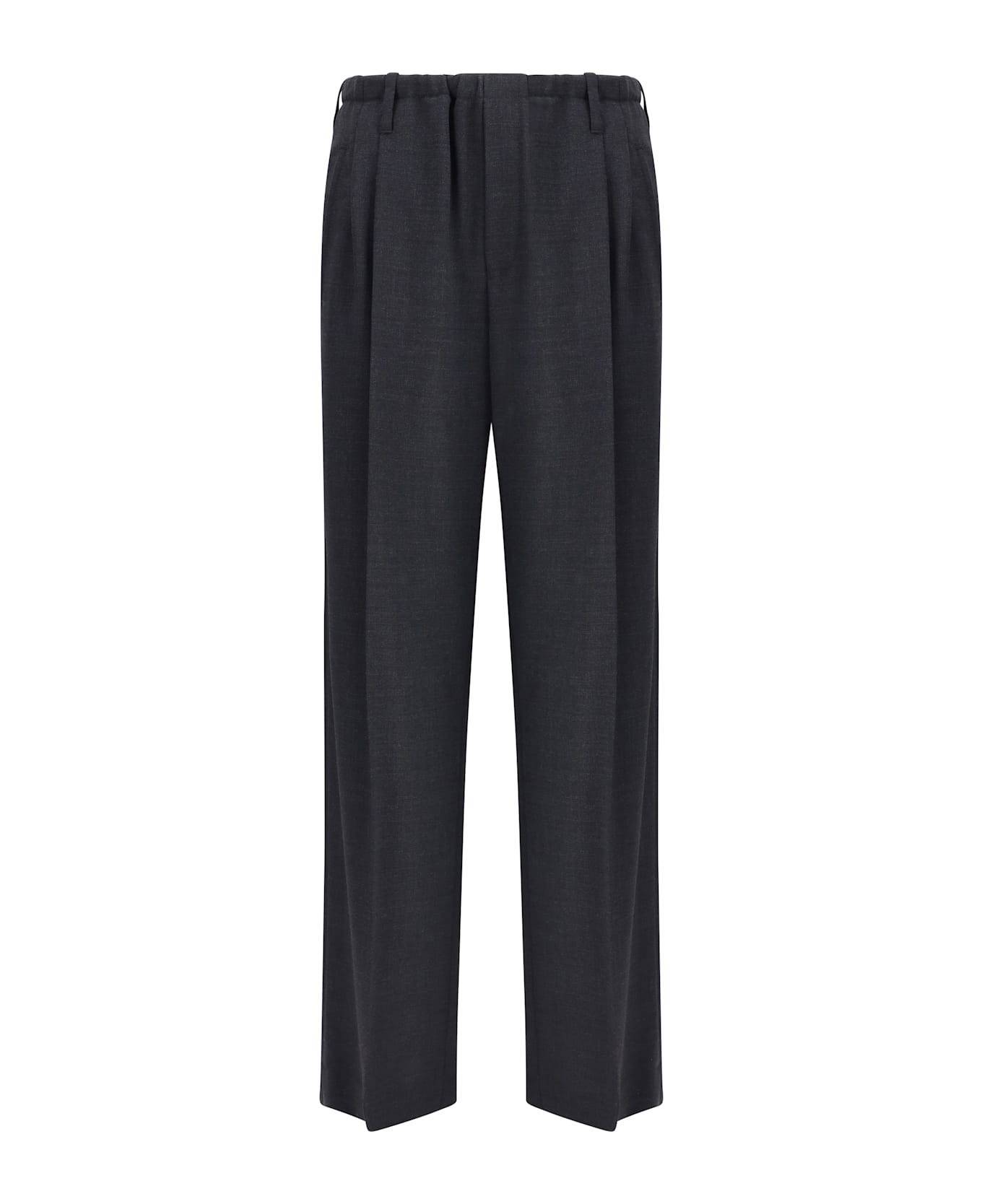 Brunello Cucinelli Sartorial Track Trousers In Virgin Wool Crêpe Fluid Twill