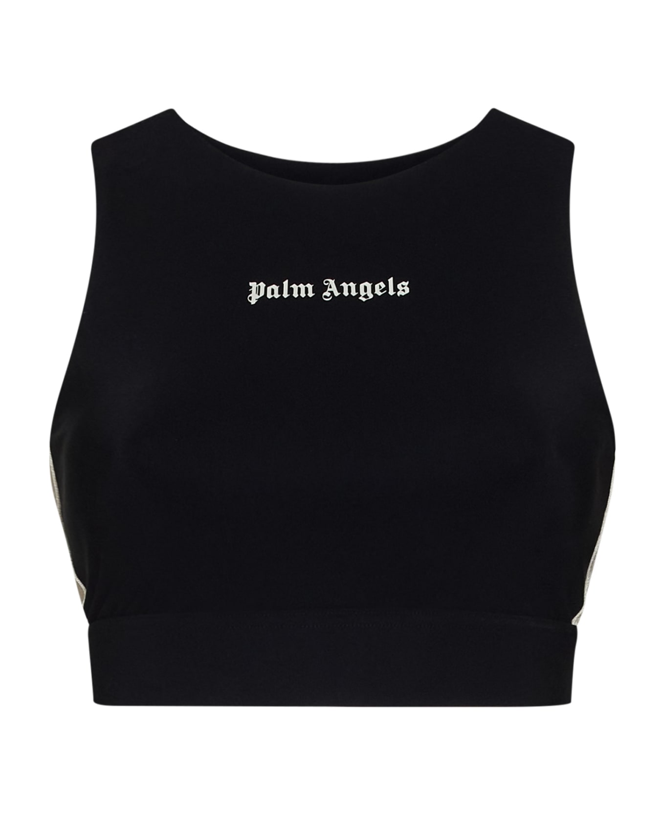 Palm Angels 'b Track Training' Sports Top - Black off white