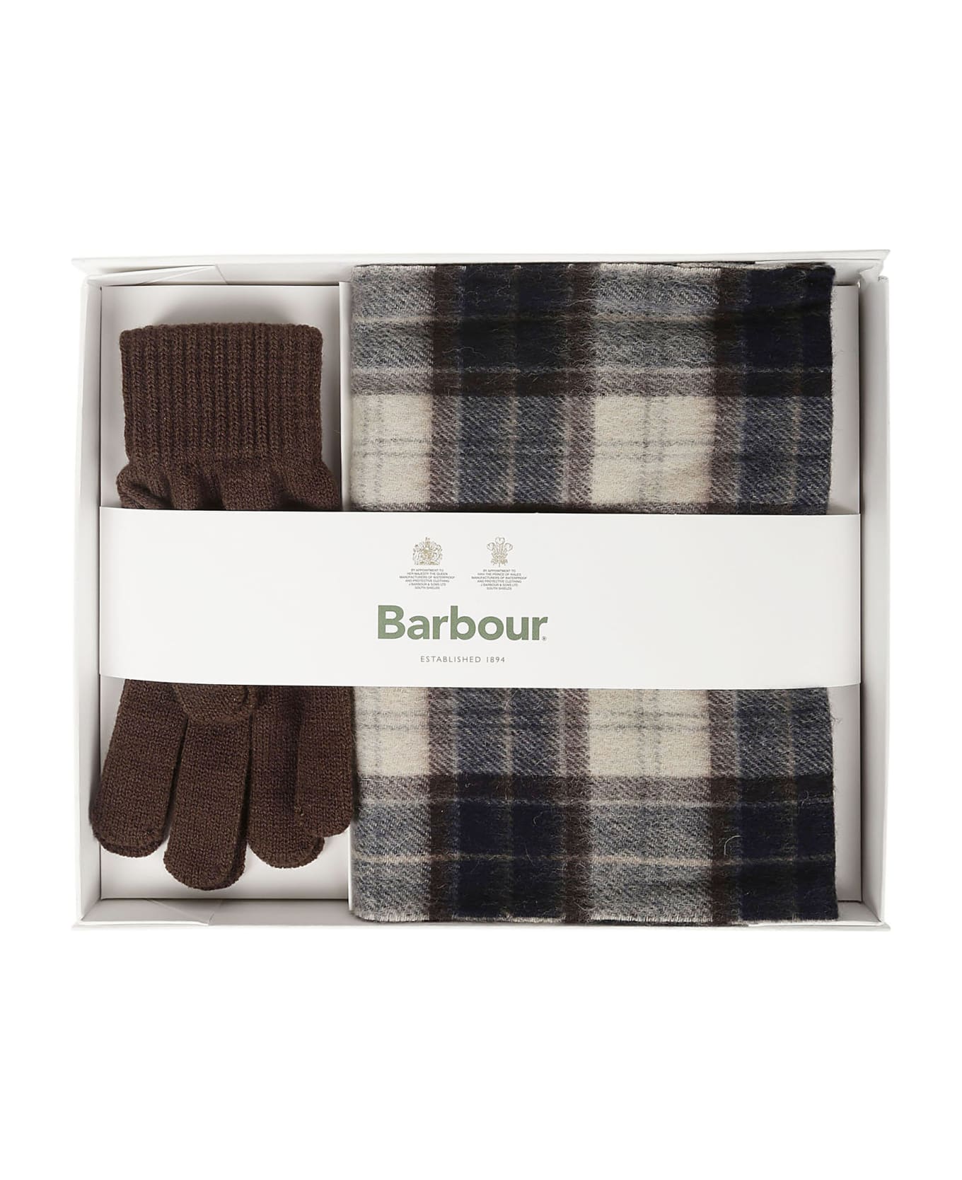 Barbour Tartan Scarf Glove Gift Set - Autumn Dress