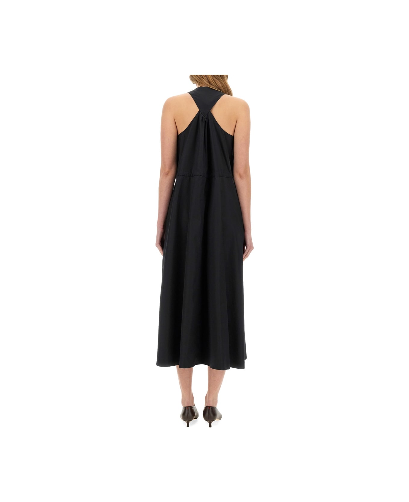 Aspesi Poplin Dress - BLACK
