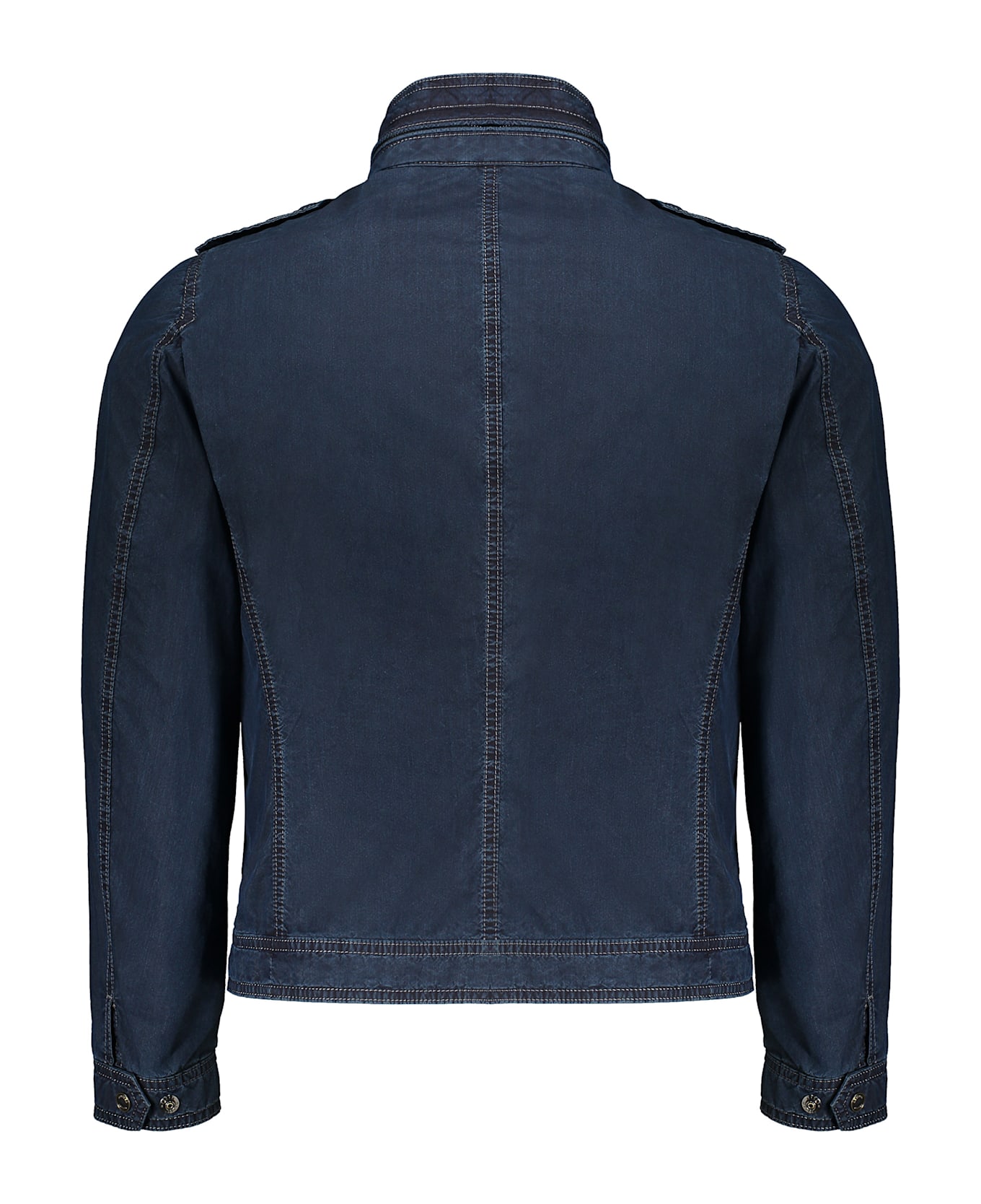 Moorer Techno Fabric Jacket - blue