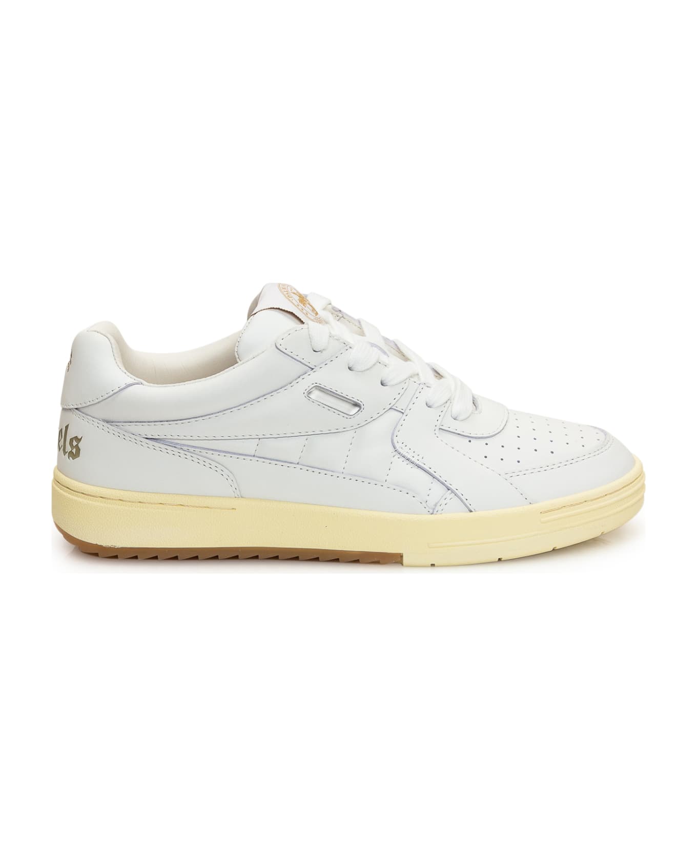 Palm Angels Palm University Sneakers - White Whit