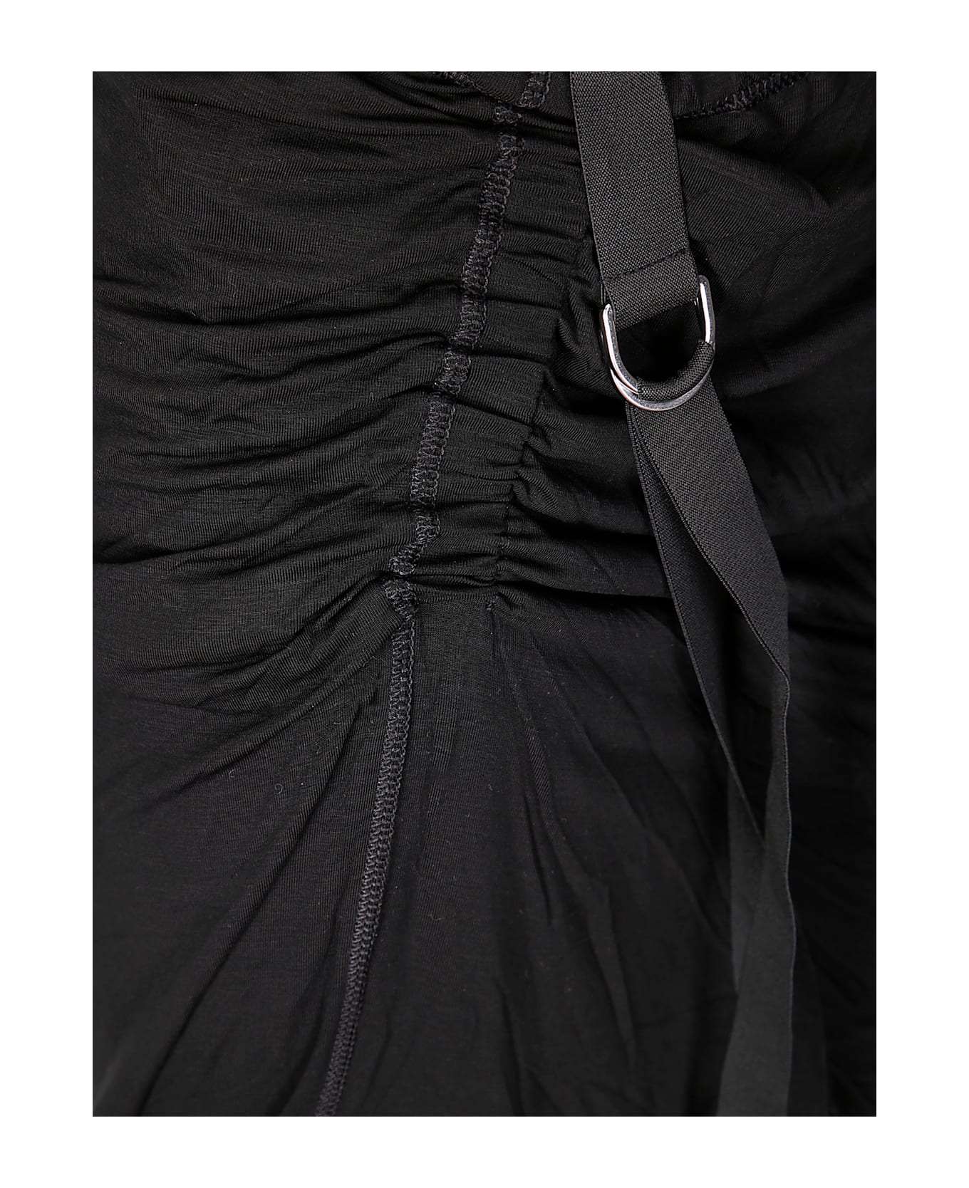 Helmut Lang Wind Skirt.soft Clou - BLACK