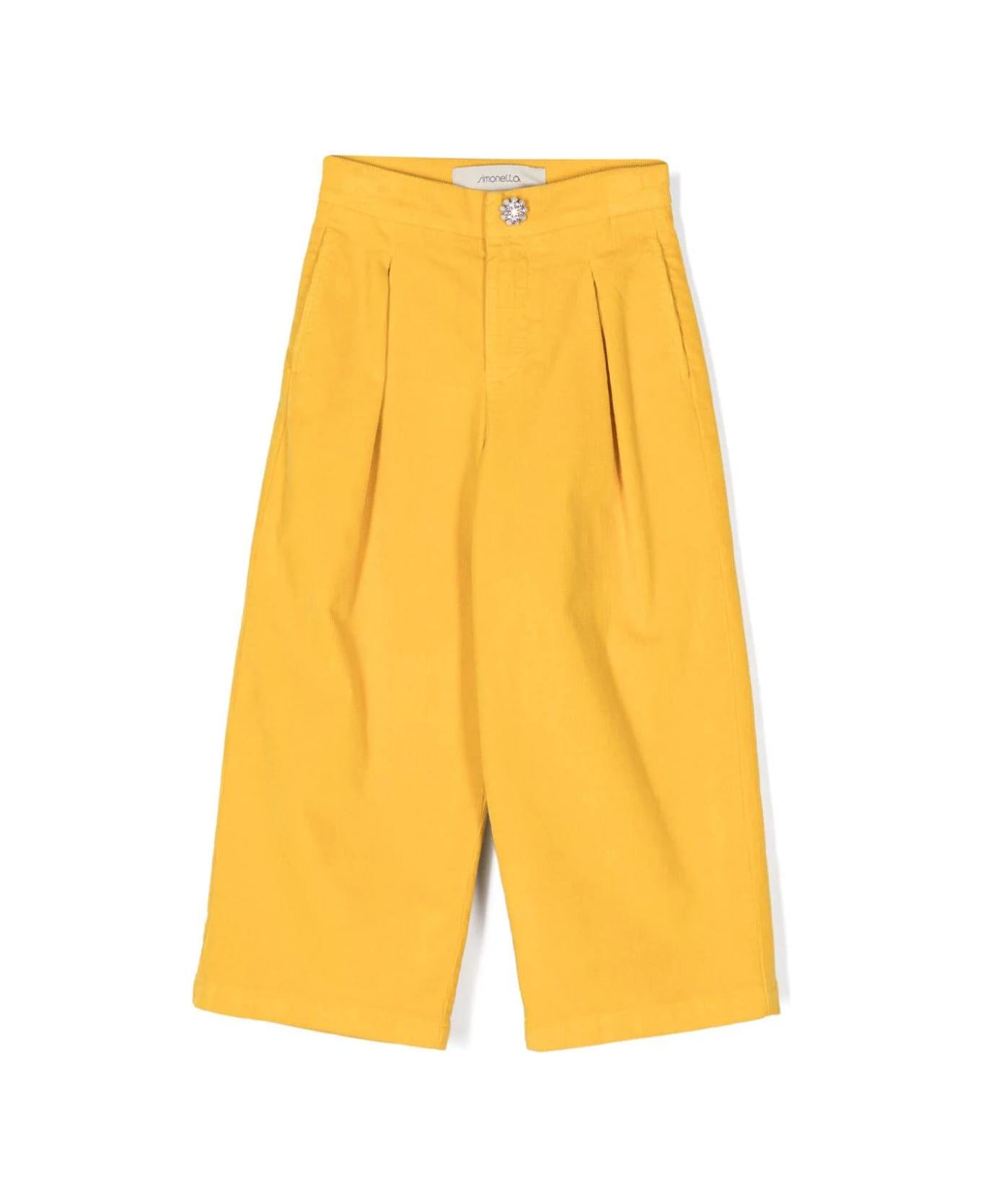 Simonetta Trousers - Yellow