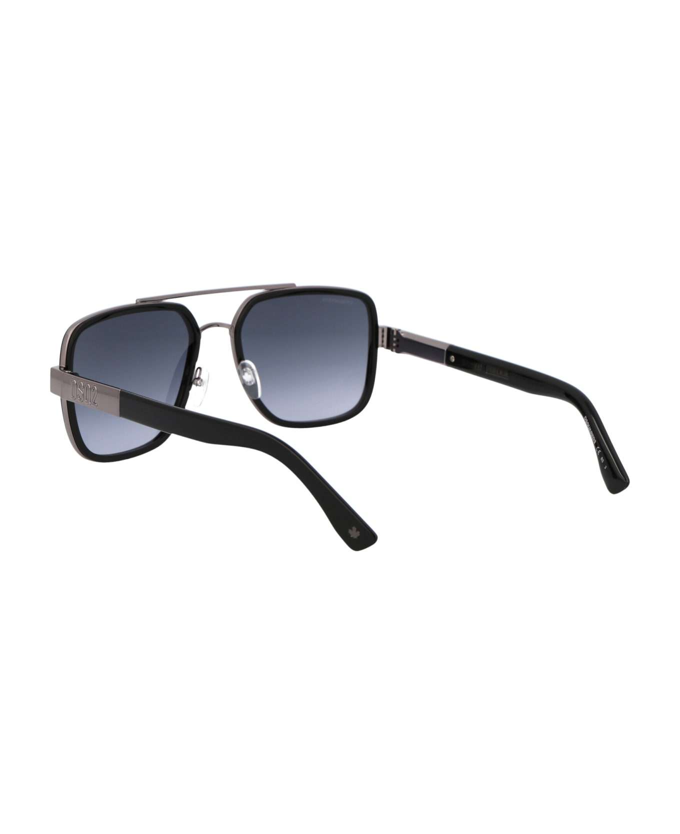 Dsquared2 Eyewear D2 0060/s Sunglasses - V819O DARK RUTHENIUM BLACK