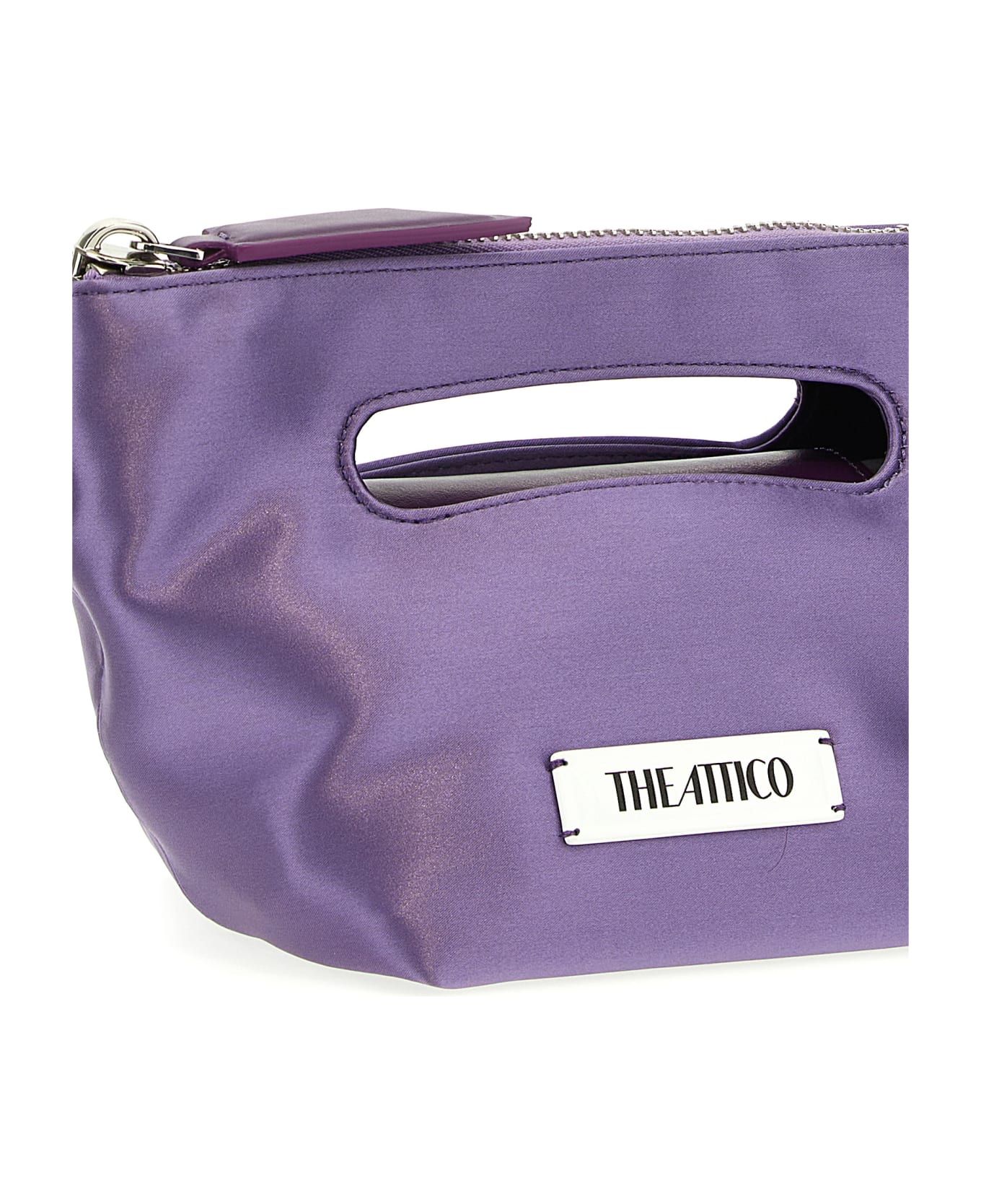 The Attico 'via Dei Giardini 15' Handbag - Purple