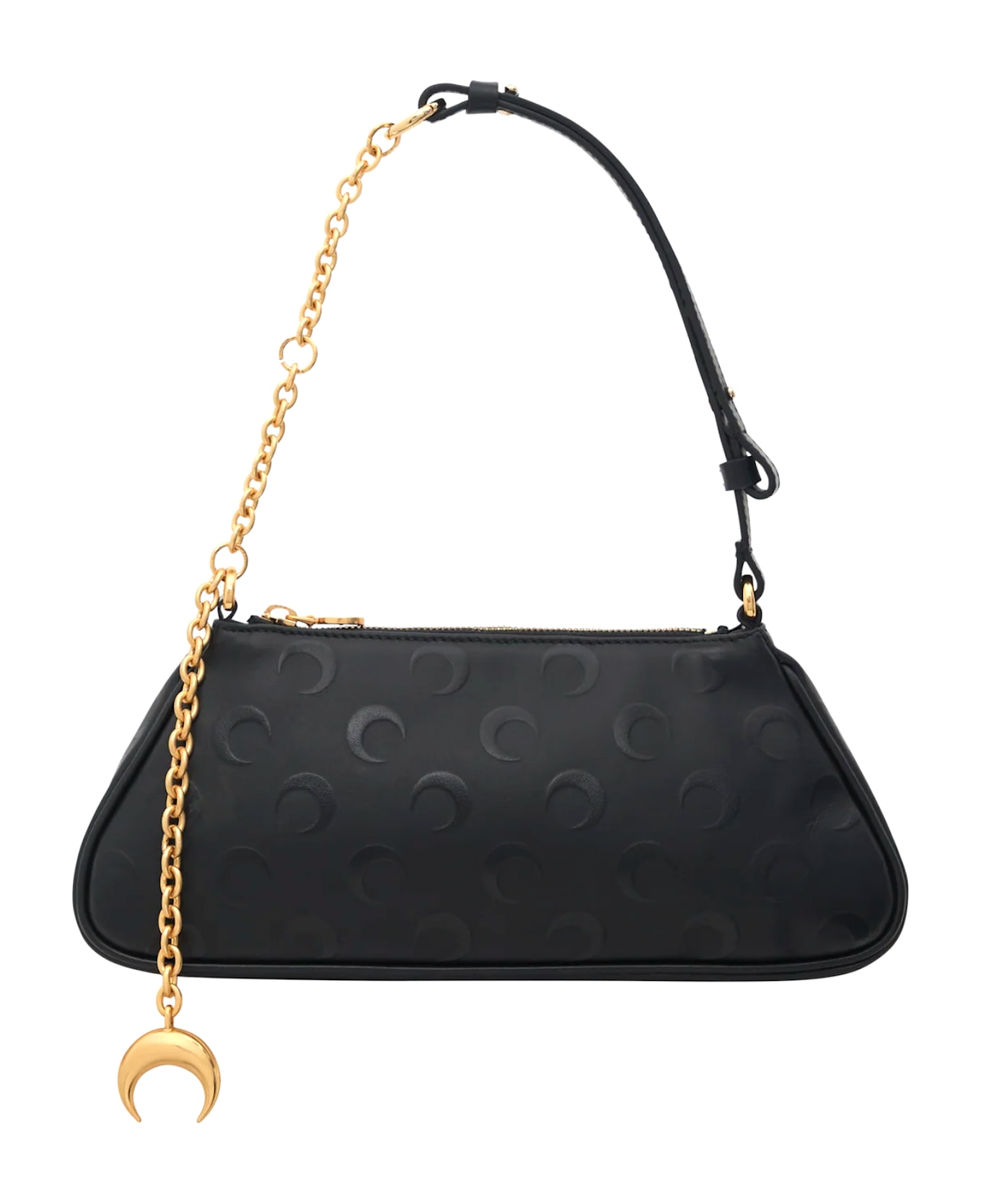 Marine Serre Moon Canvas Core Bag - Black