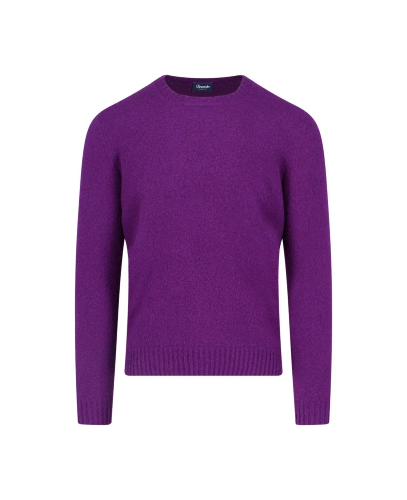 Drumohr Crewneck Sweater - Viola
