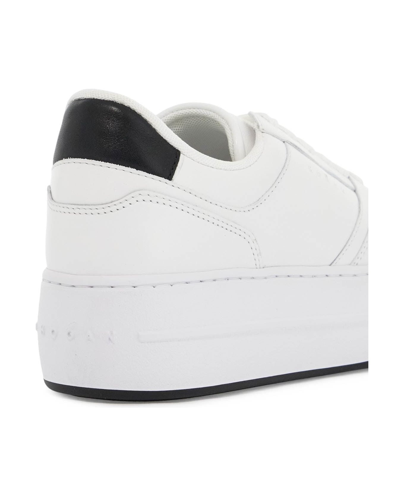 Hogan Skyscraper Low-top Sneakers - B001(BIANCO)+B999(NERO) (White)