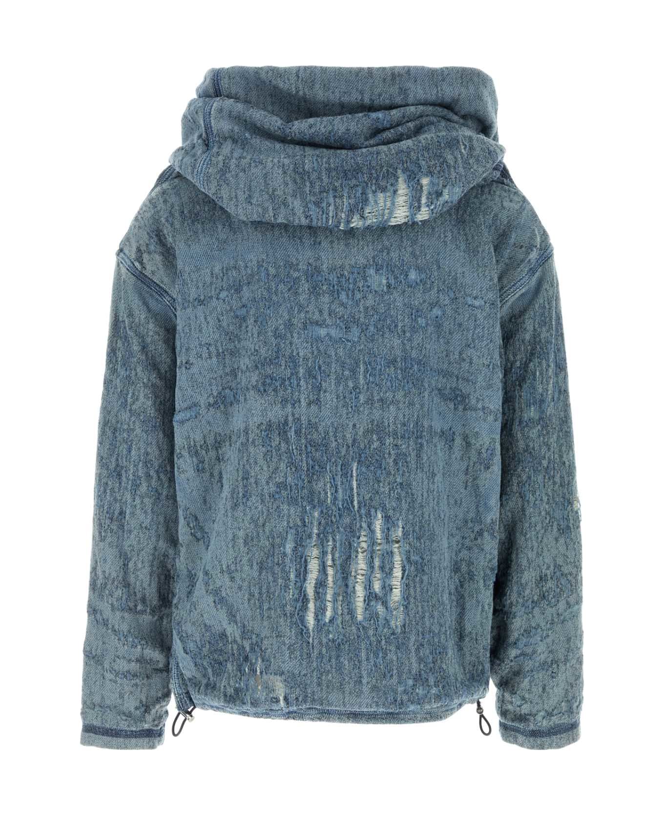 Diesel Stretch Denim Sweatshirt - 01