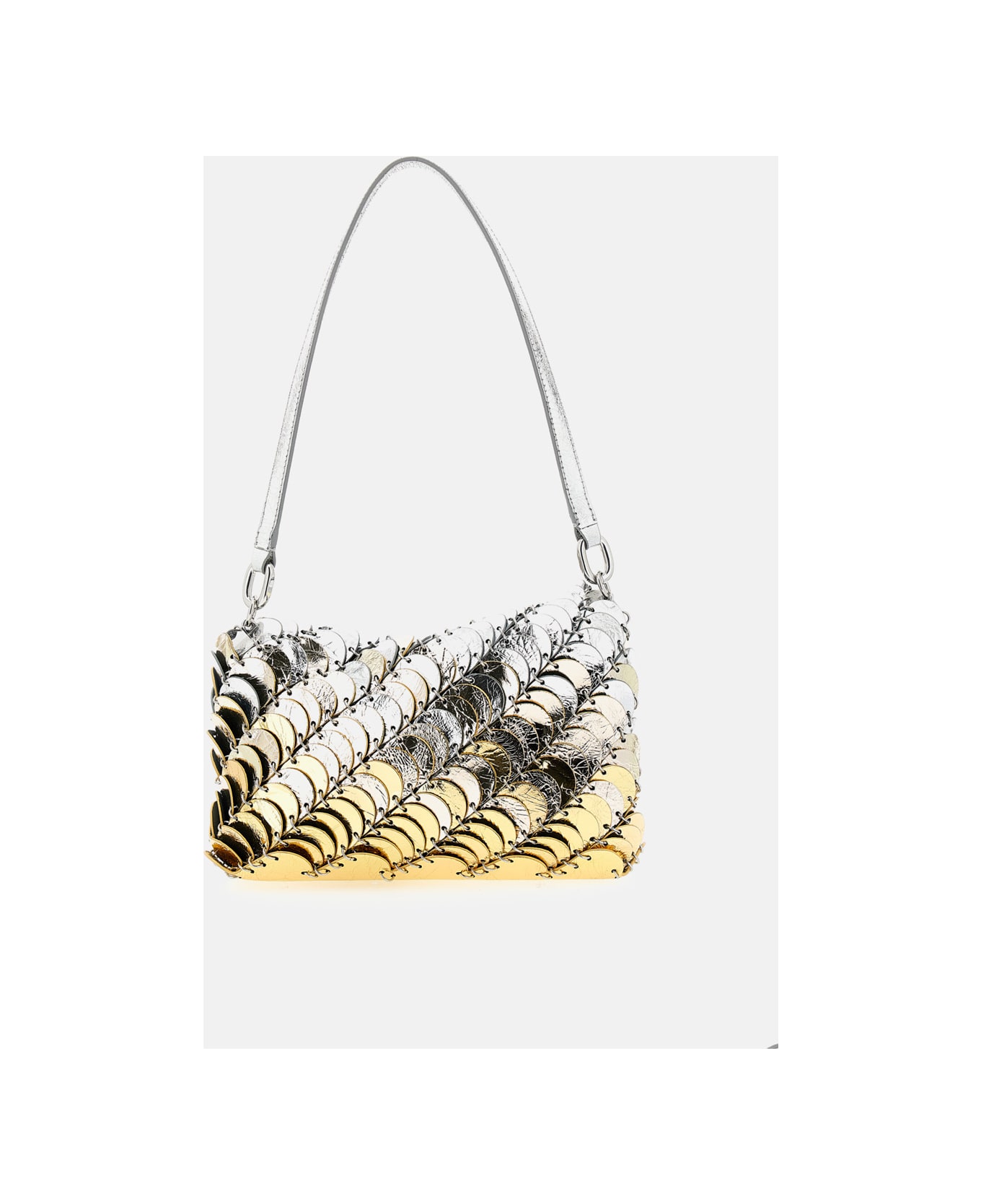 Paco Rabanne Shoulder Clutch Paco - Golden