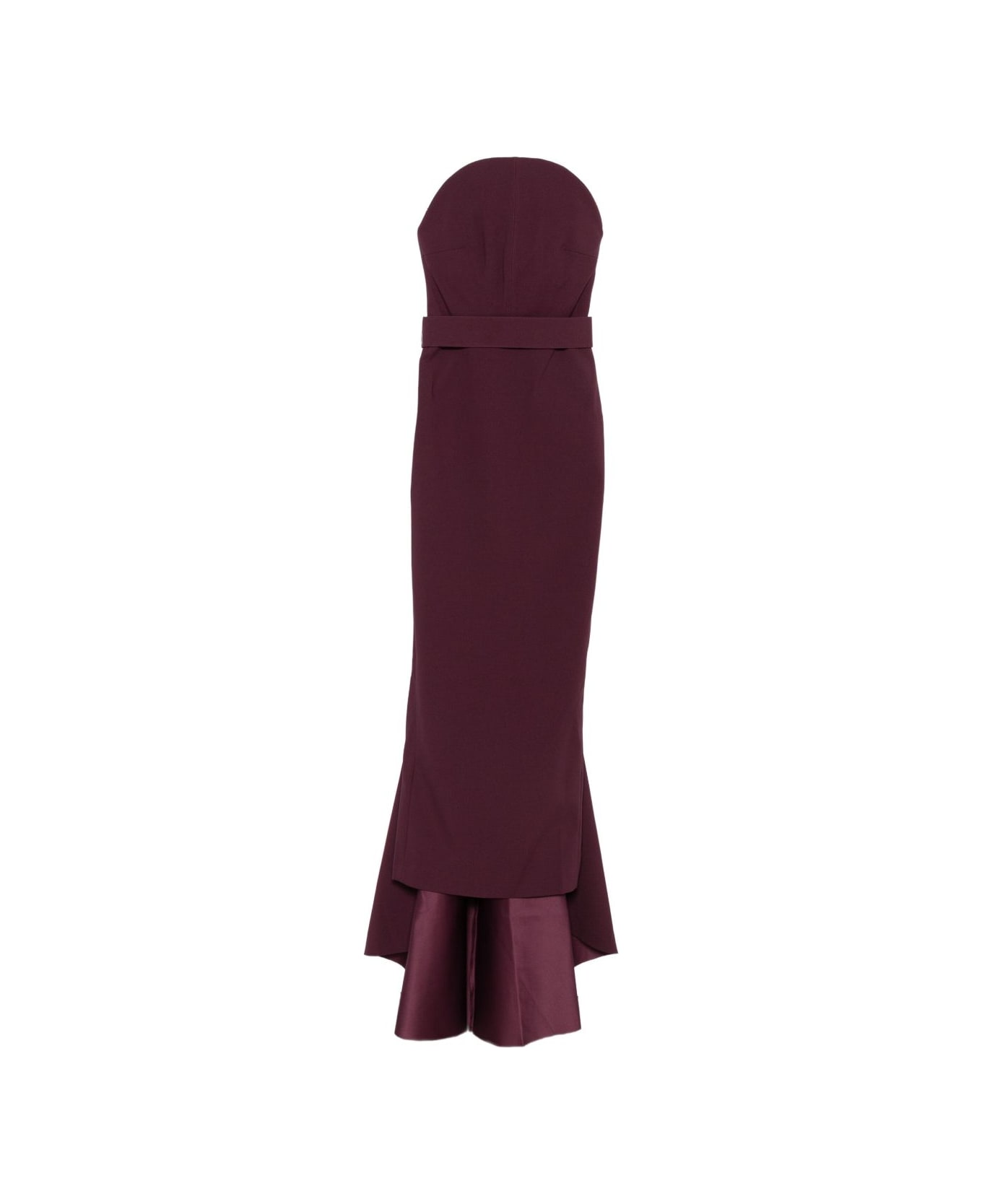 Solace London Citra Long Dress - Purple