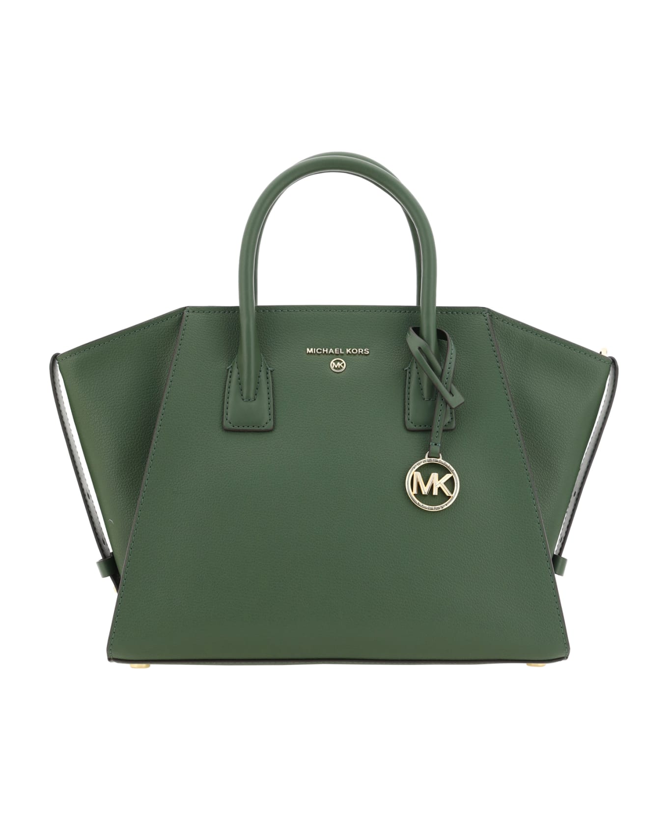 Michael Kors Avril Leather Handbag - green