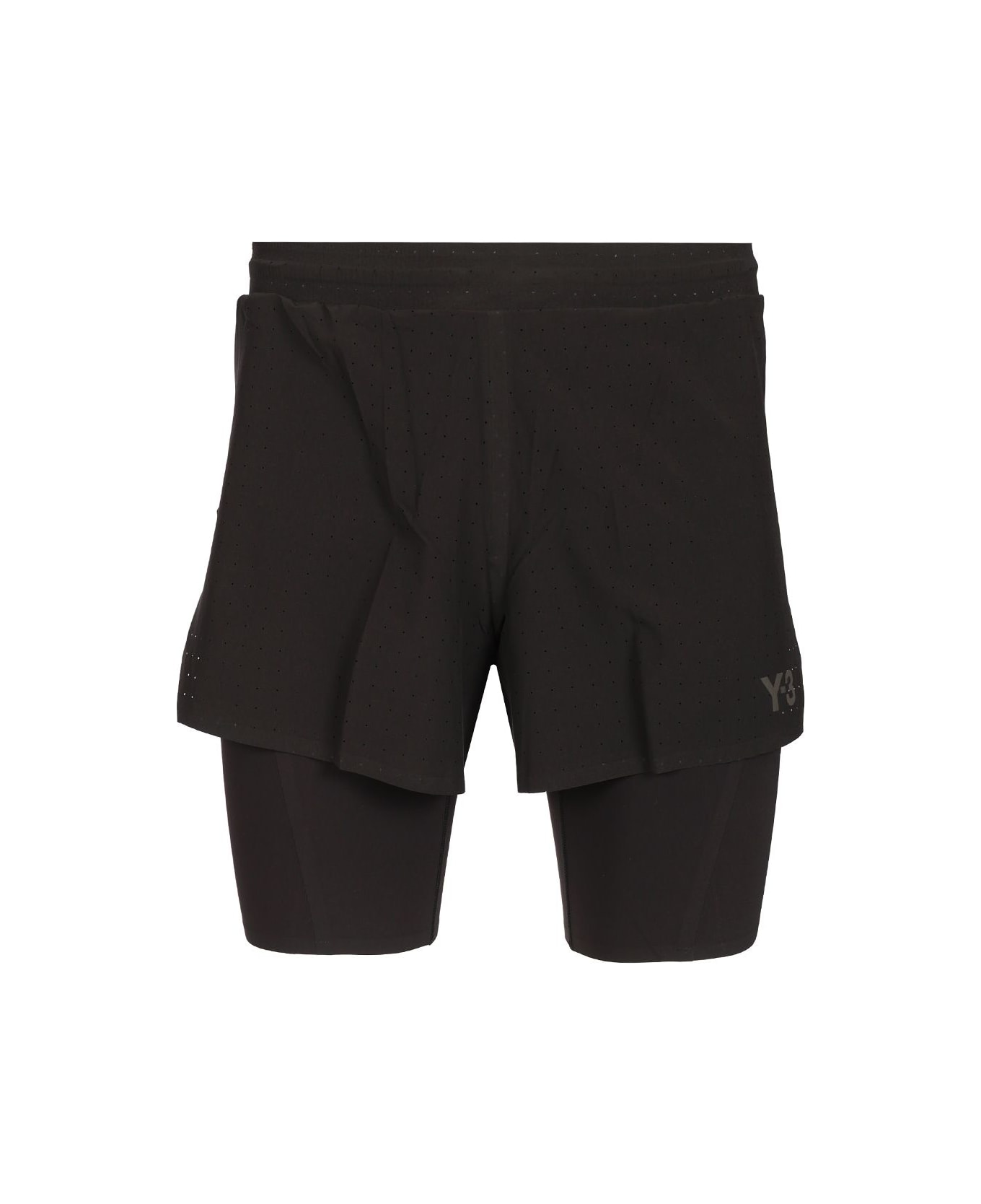 Y-3 Running Shorts - Black