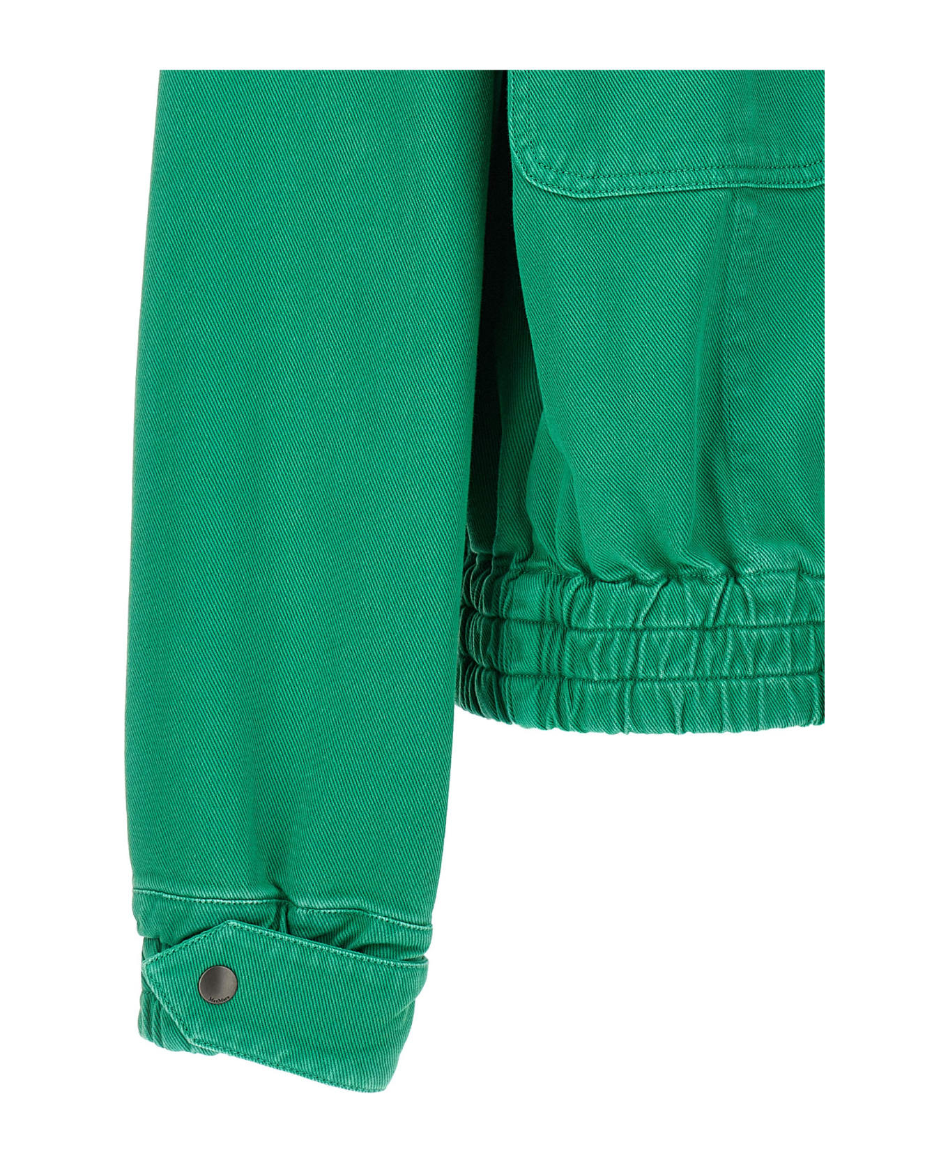 Max Mara 'arturo' Crop Jacket - Green