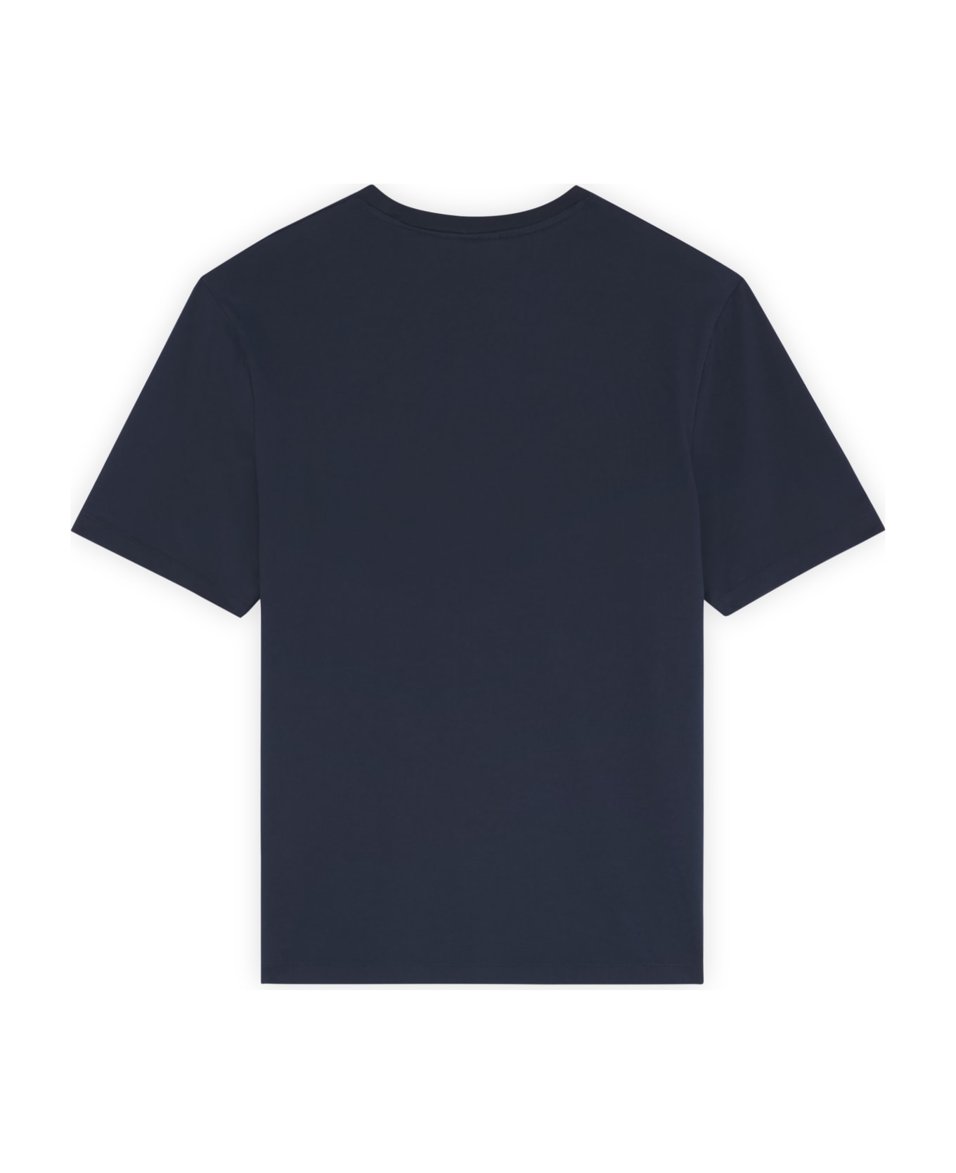 Maison Kitsuné Fox Head Patch Regular Tee Shirt - Ink Blue