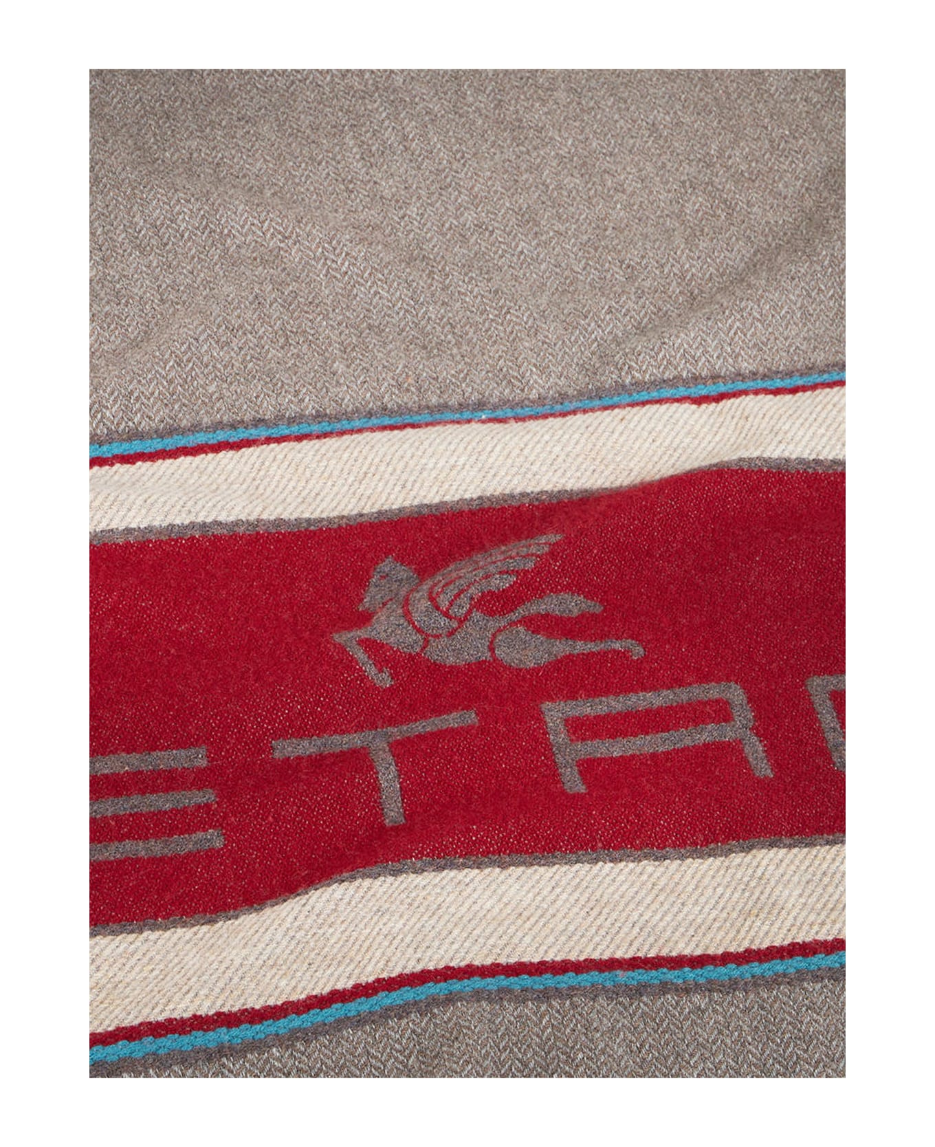 Etro Small Blanket - Red ブランケット