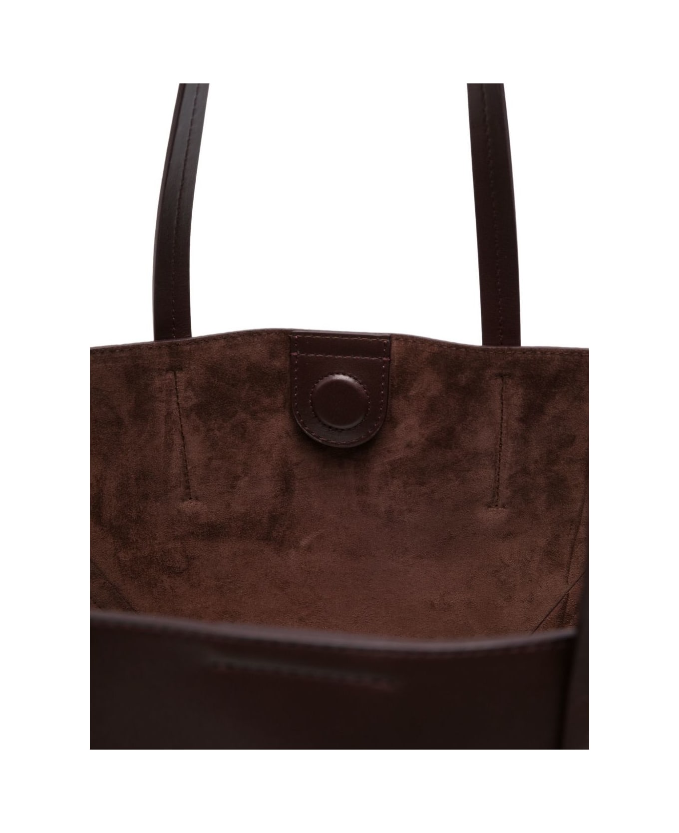 Brunello Cucinelli Dc Duo Leather Tote Bag - Bordeaux
