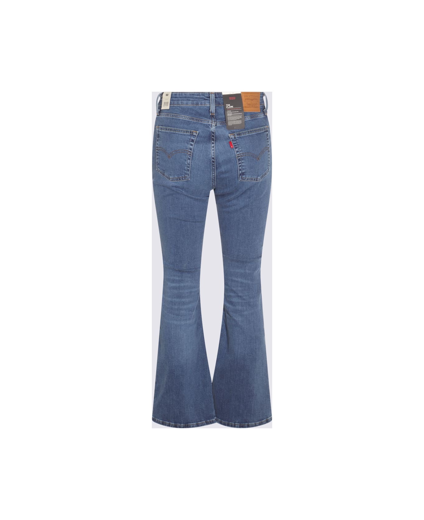 Levi
s Blue Cotton Denim Jeans - Med Indigo