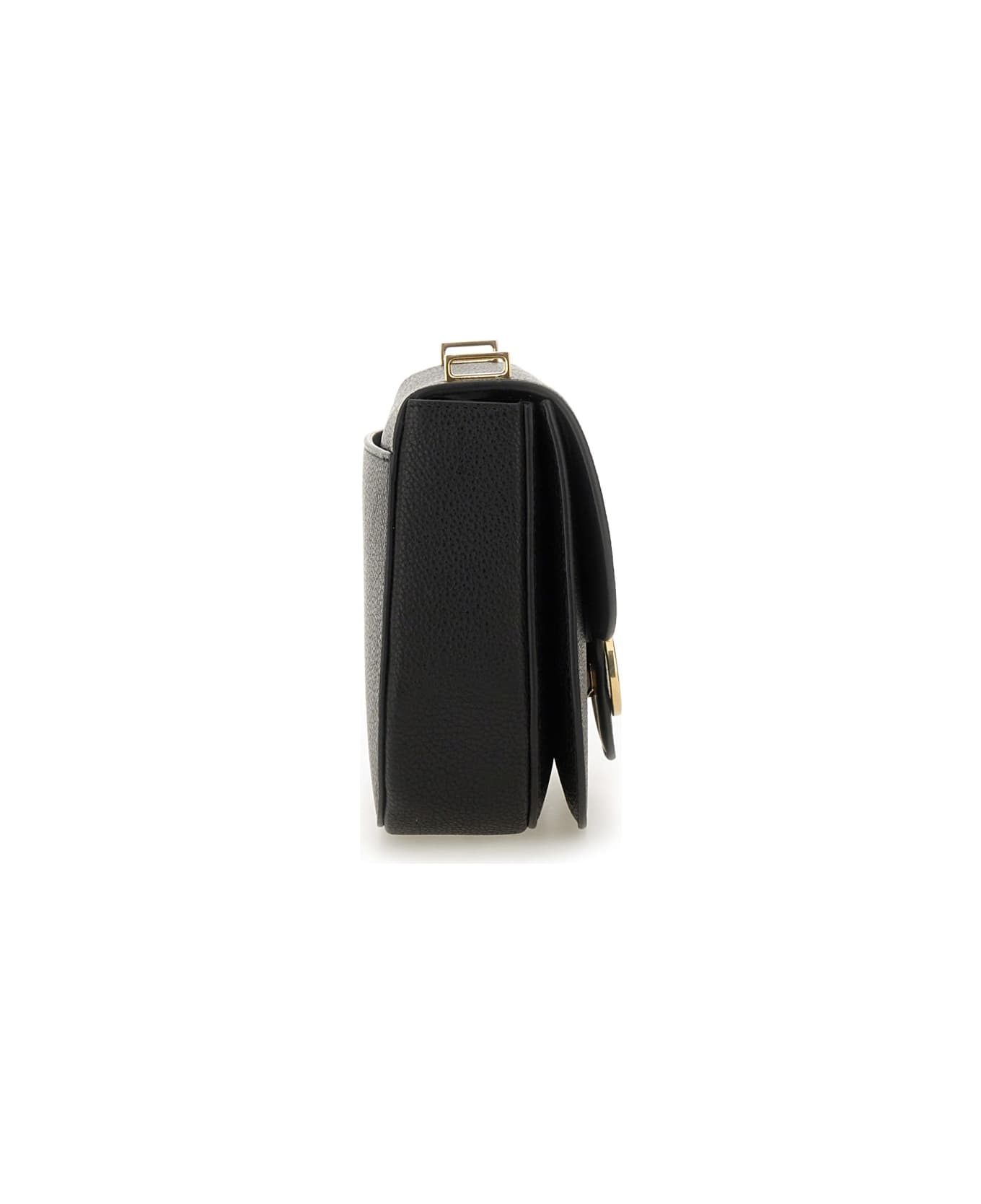 Ferragamo Shoulder Bag Double Hooks - BLACK