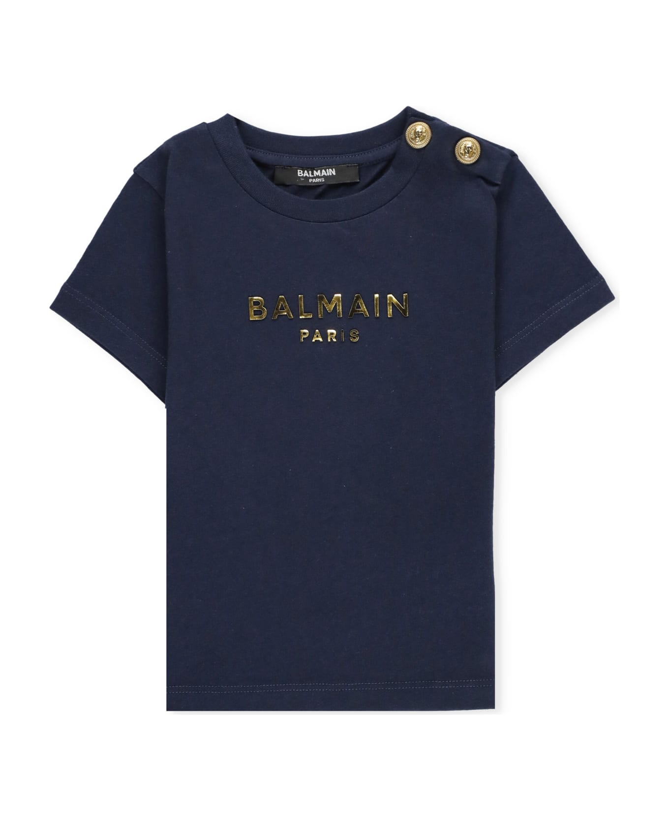 Balmain Logoed T-shirt - Blue