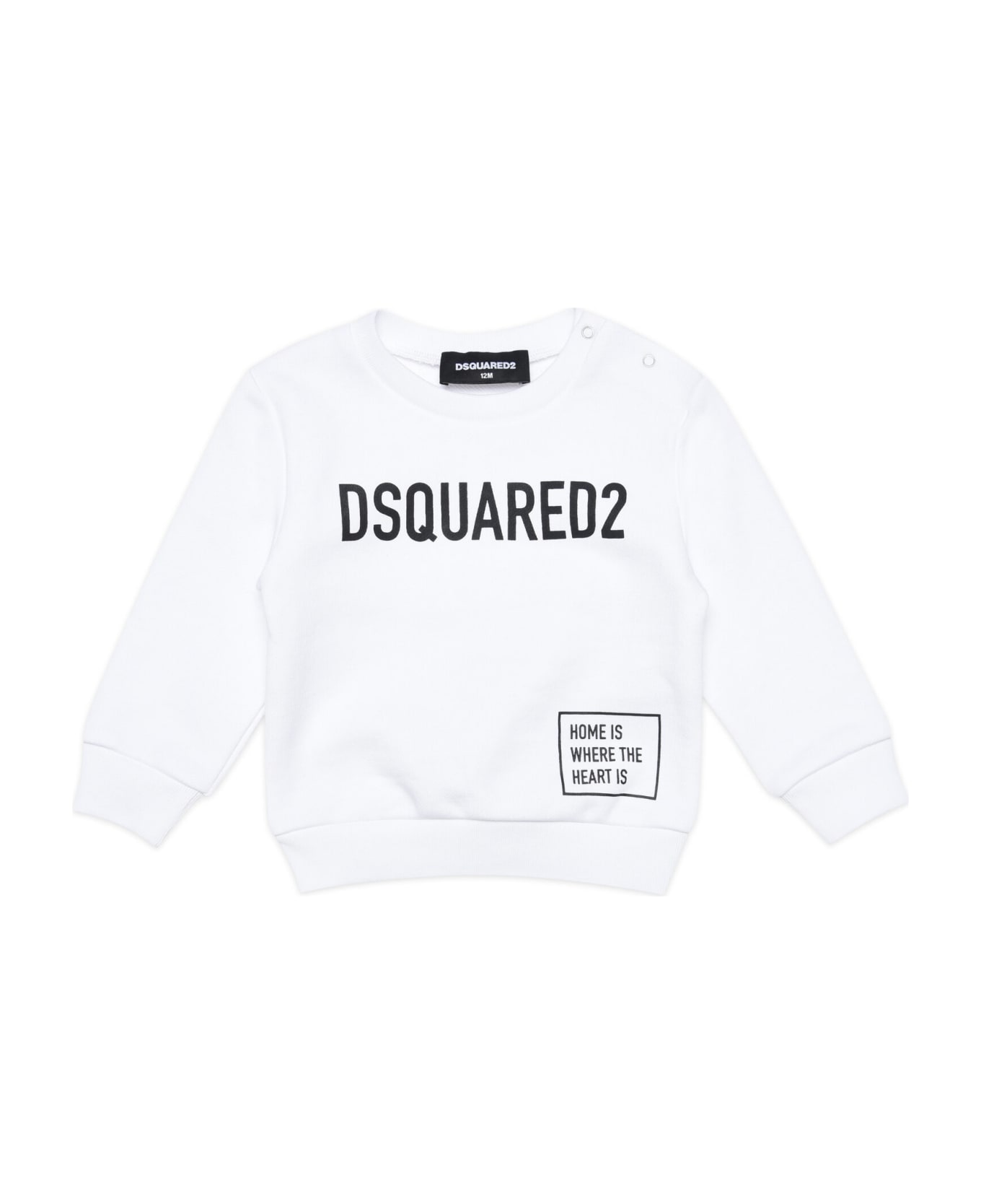 Dsquared2 D2ls9b Sweaters Dsquared - White