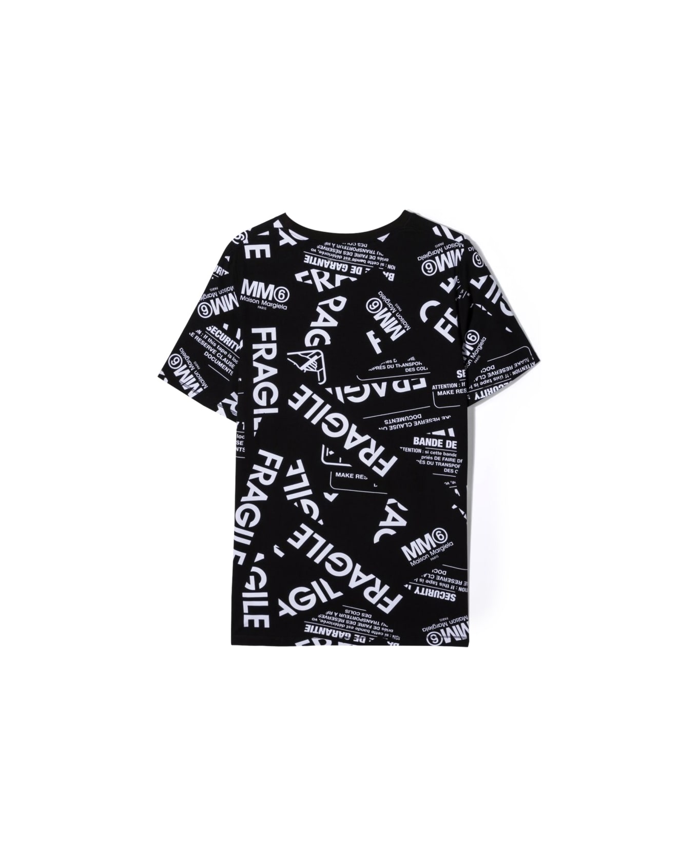 MM6 Maison Margiela Maglietta - BLACK