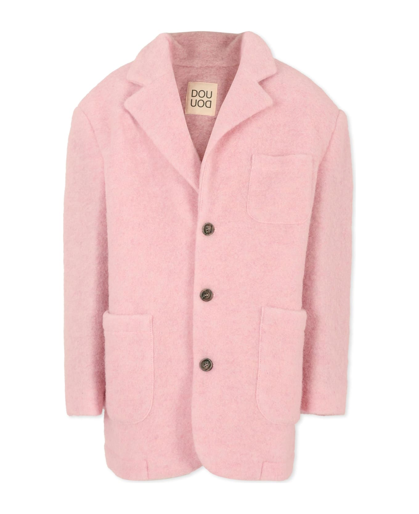 Douuod Pink Jacket For Girl - Pink