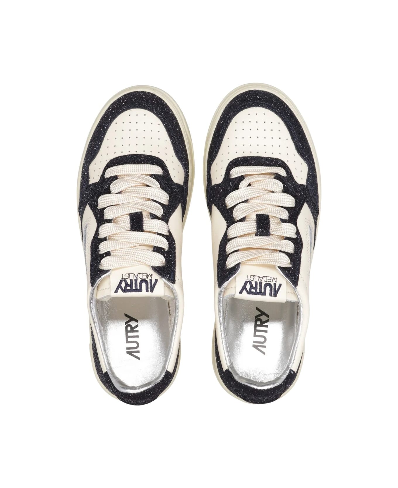 Autry Medalist Low Lea Stars Marsh Blue - Marsh Blue