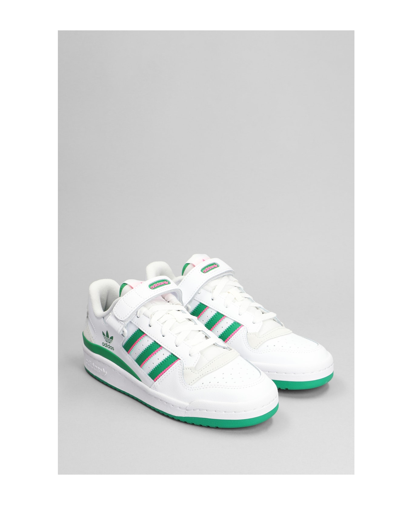 Adidas Forum Low Sneakers In White Leather - white スニーカー