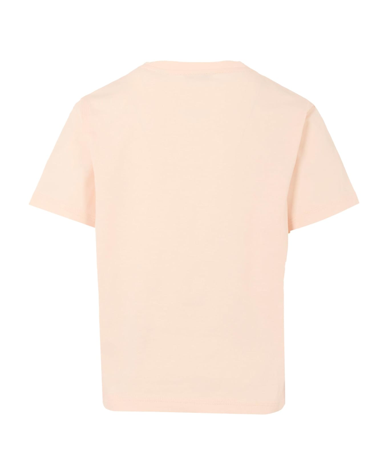 Burberry Pink T-shirt For Girl With Umbrella - Pink