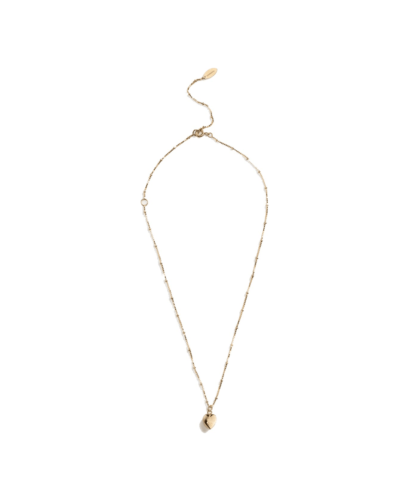 Dolce & Gabbana Necklace With Heart Charm - Gold アクセサリー＆ギフト