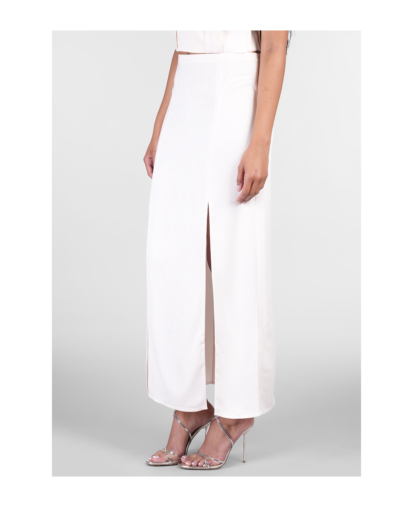 IRO Siqua Skirt In Rose-pink Viscose - rose-pink