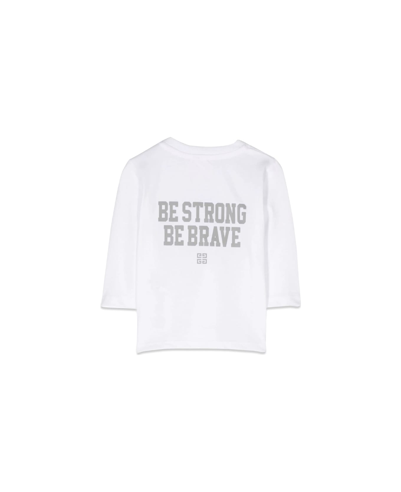 Givenchy Ml Logo Sentence T-shirt - WHITE