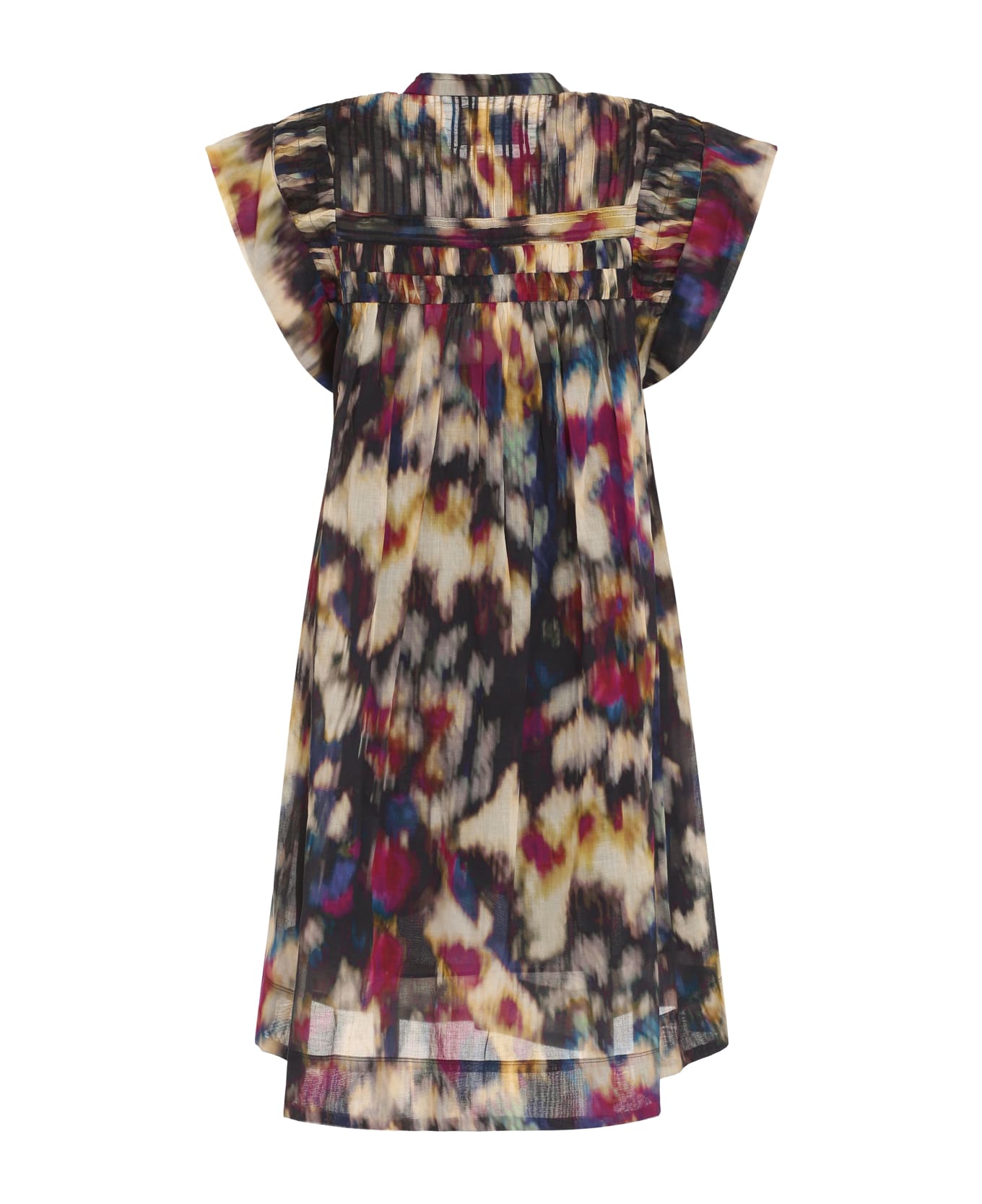 Marant Étoile Leazali Pleat Detailed Mini Dress - Multicolor ワンピース＆ドレス