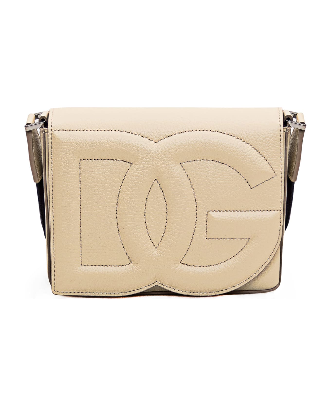 Dolce & Gabbana Medium Logo Dg Bag - SABBIA 3
