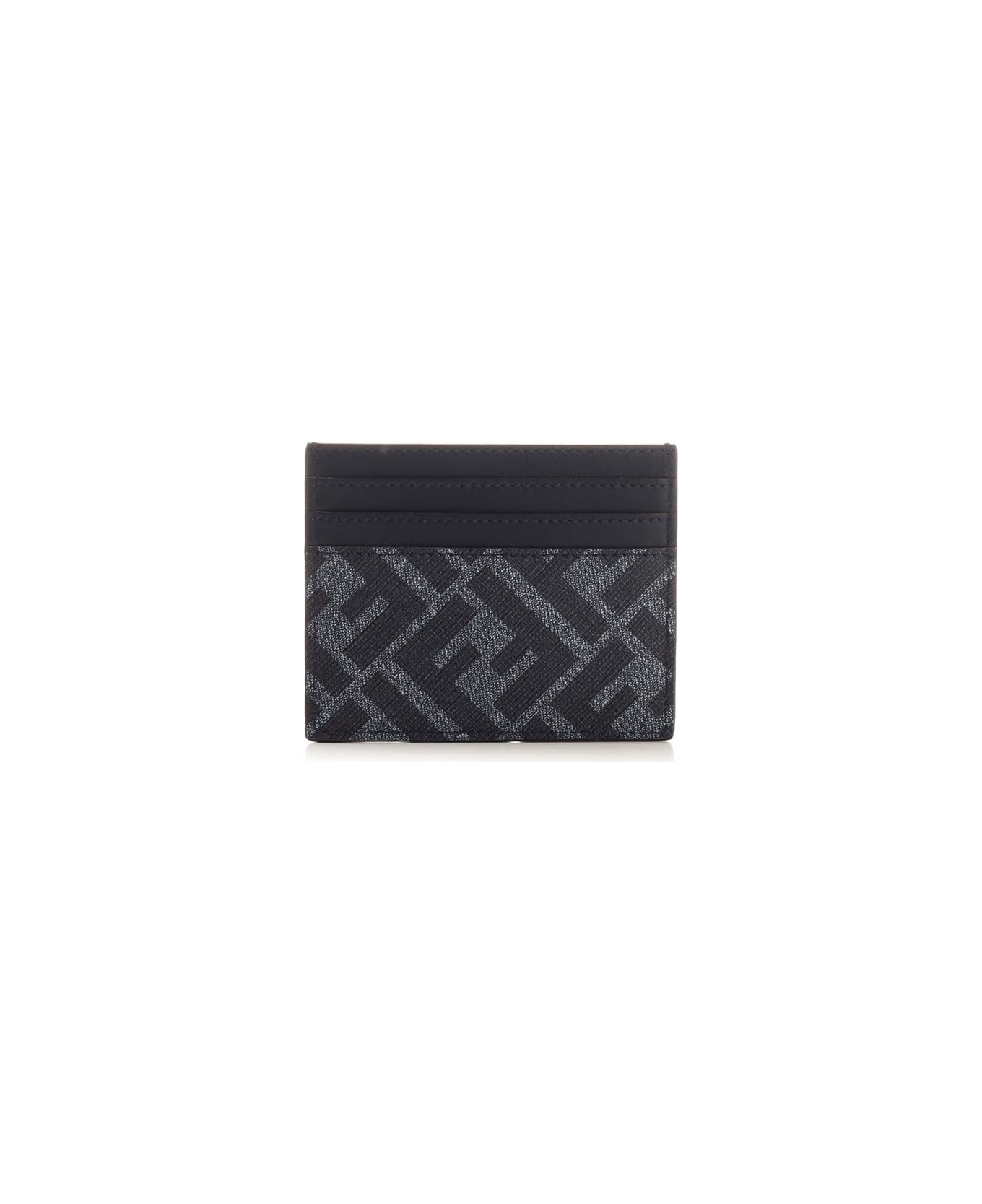 Fendi Diagonal Card Holder - Blue 財布